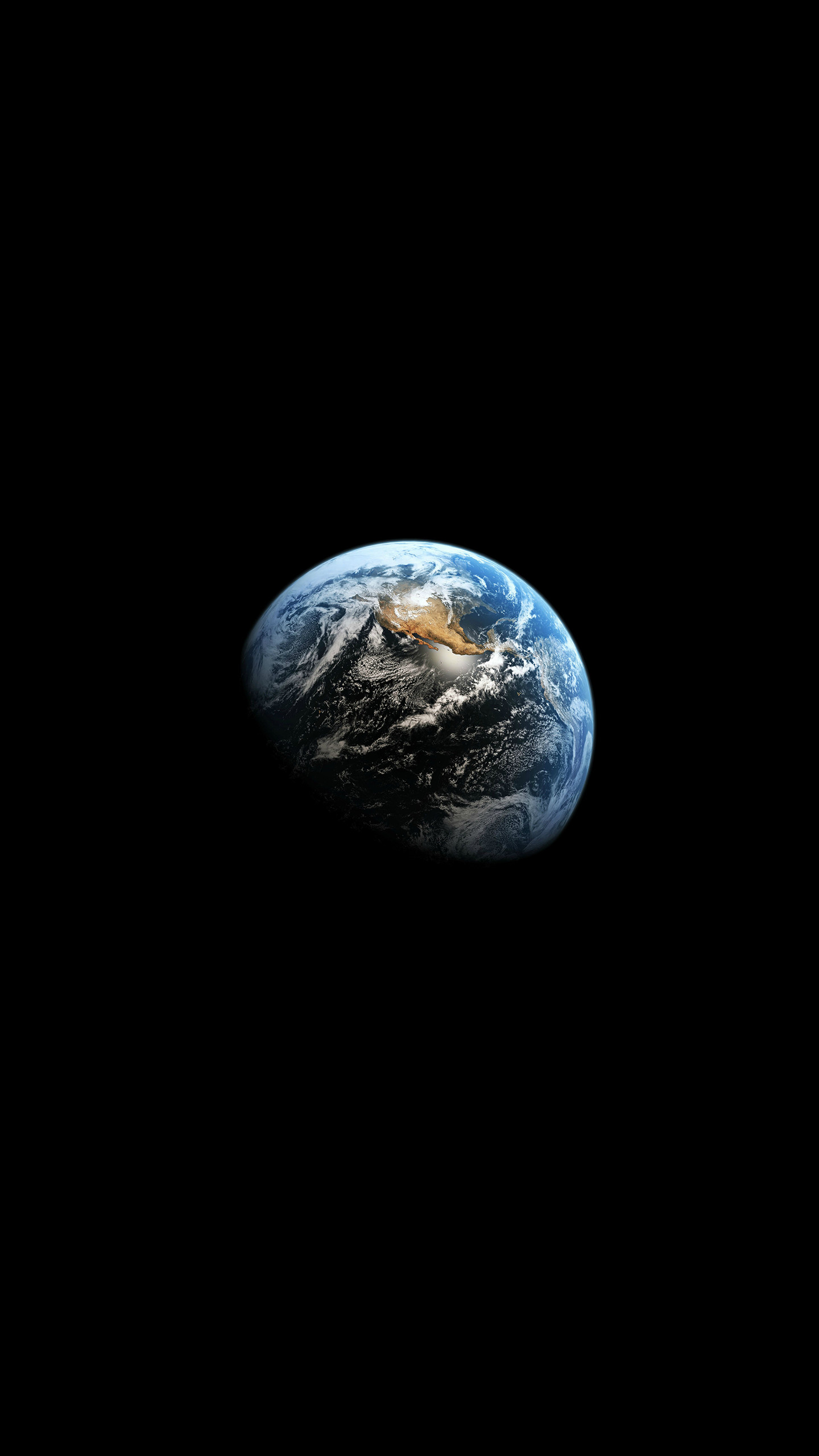 Terra, Pianeta, Sfondo nero, QHD+, schermata di blocco Galaxy S7
