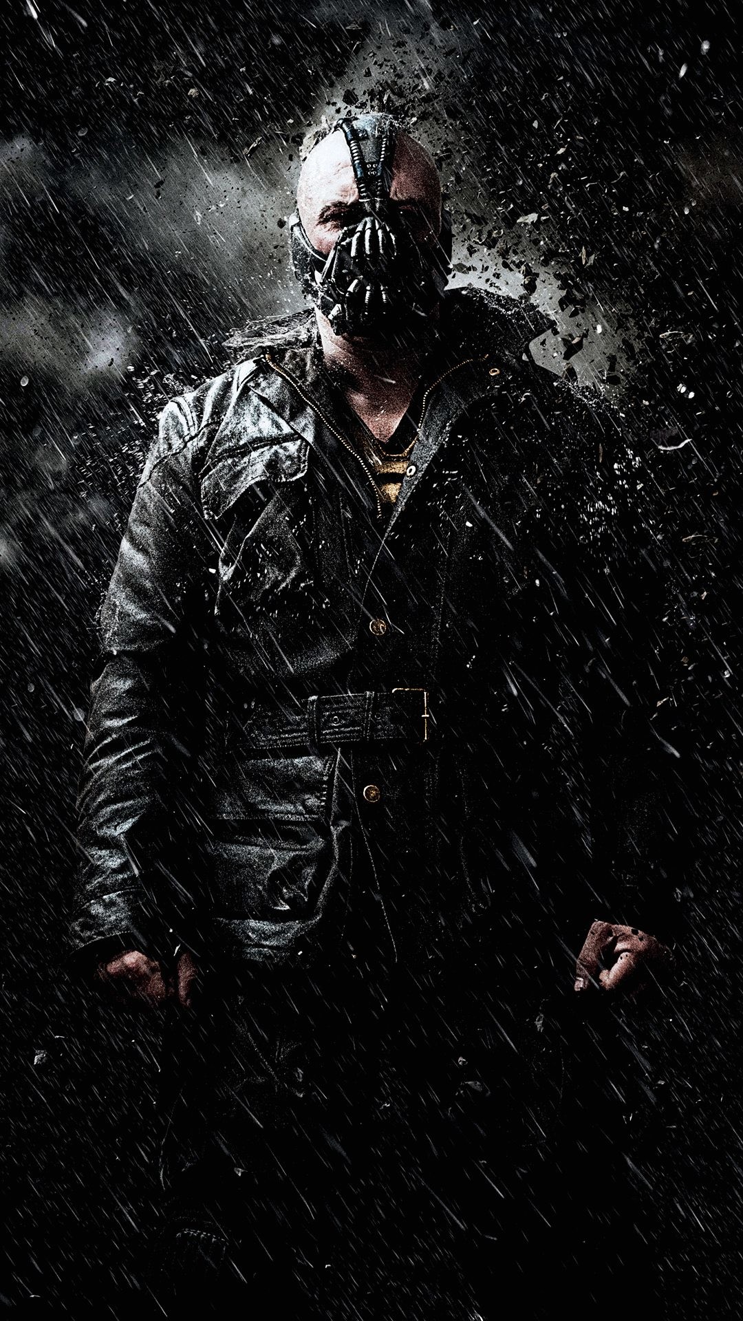 Bane, Il cavaliere oscuro - Il ritorno, Tom Hardy, DC Comics, sfondo per cellulare, iPhone e Android