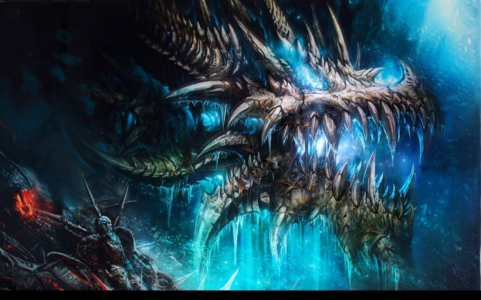 Sindragosa, World of Warcraft: Wrath of the Lich King, Drago di ghiaccio, sfondo MacBook Air