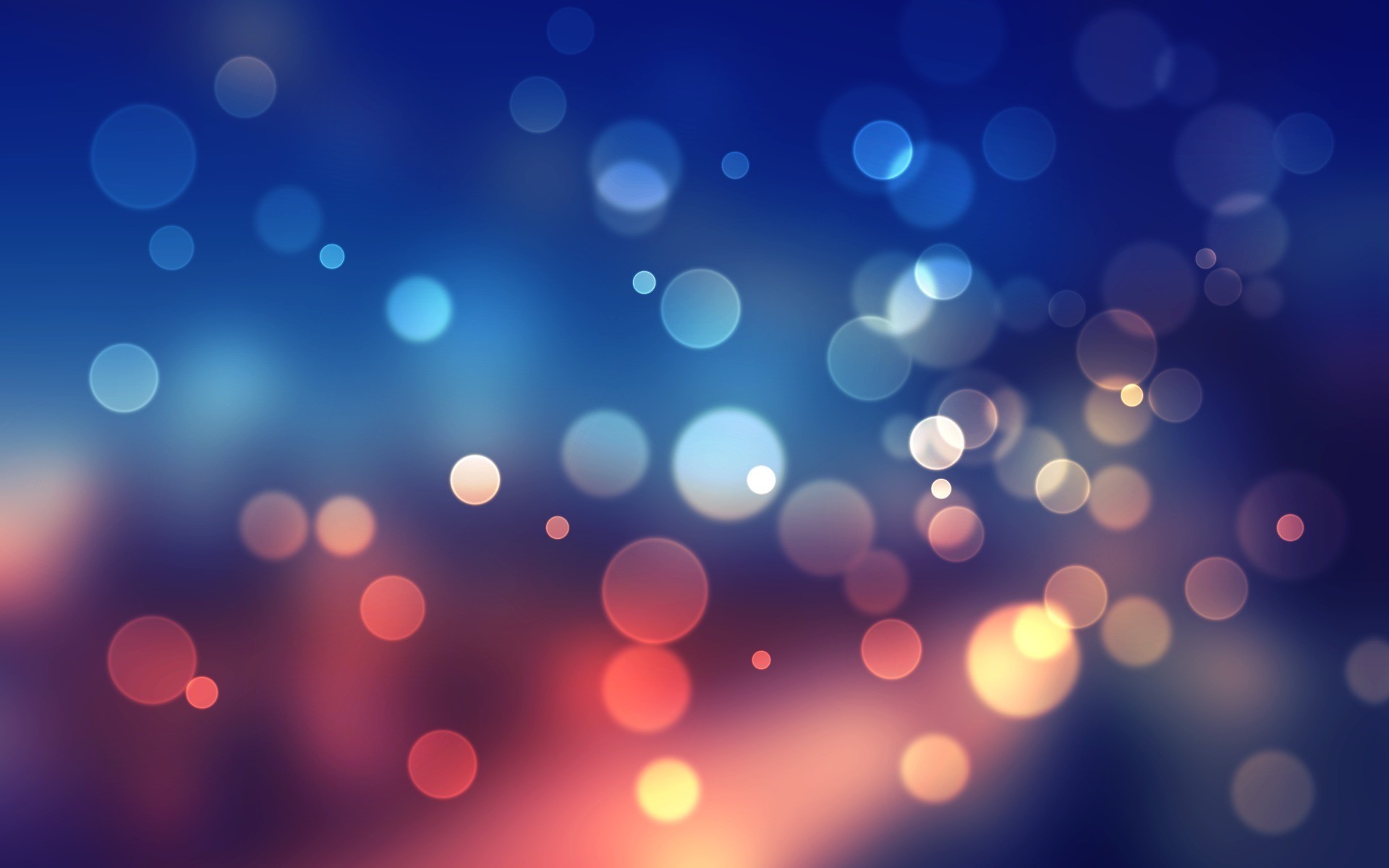 Bokeh, Luci colorate, Astratto, sfondo Android