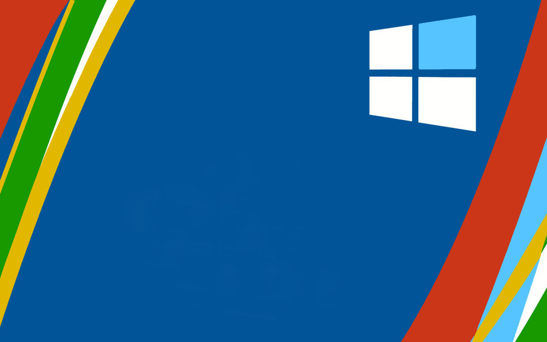 Windows 8, Logo Windows, Blu, Strisce colorate, Full HD, sfondo per PC e portatile