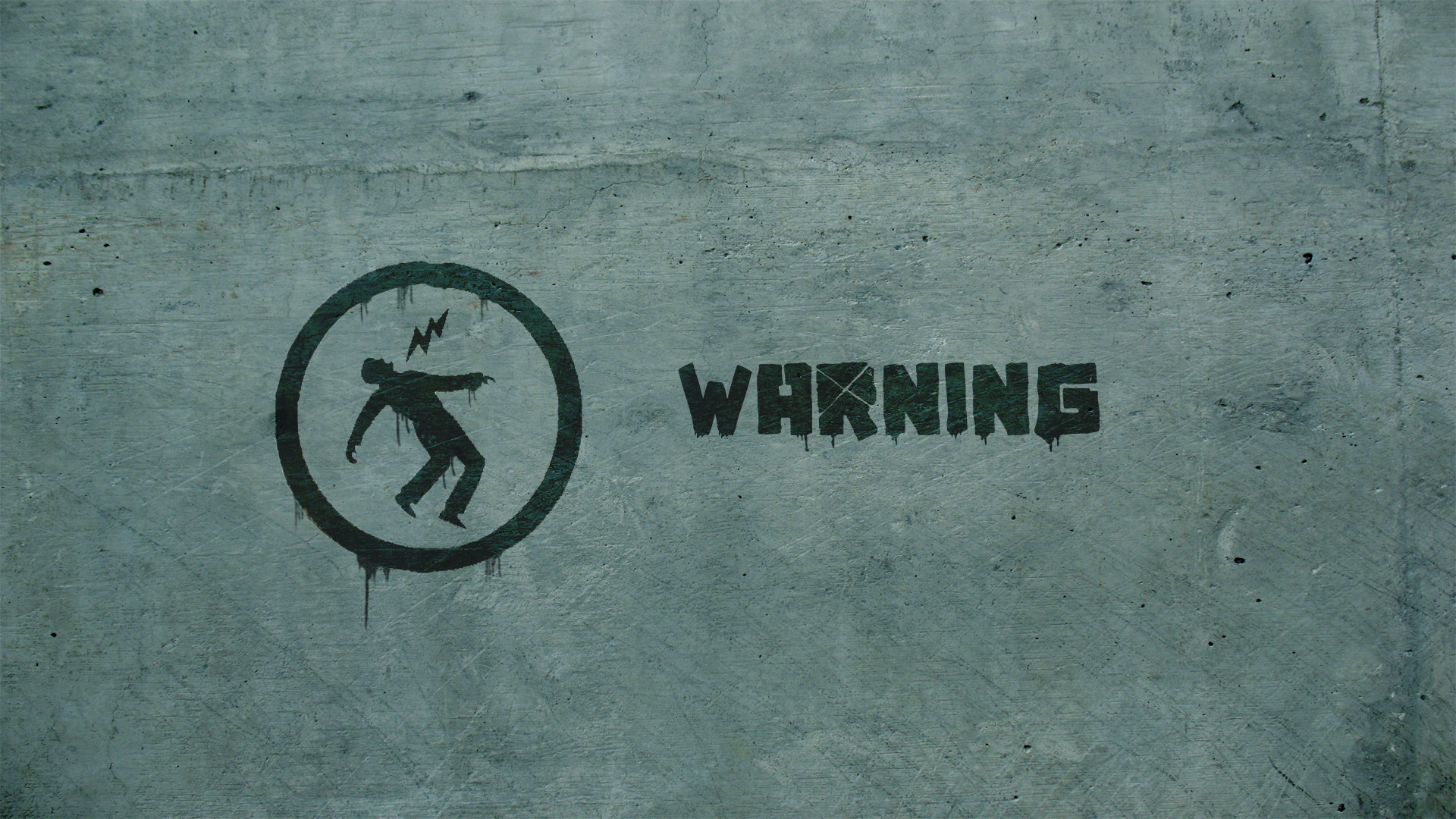 Warning, Green Day, Logo, Cemento, Full HD, sfondo desktop