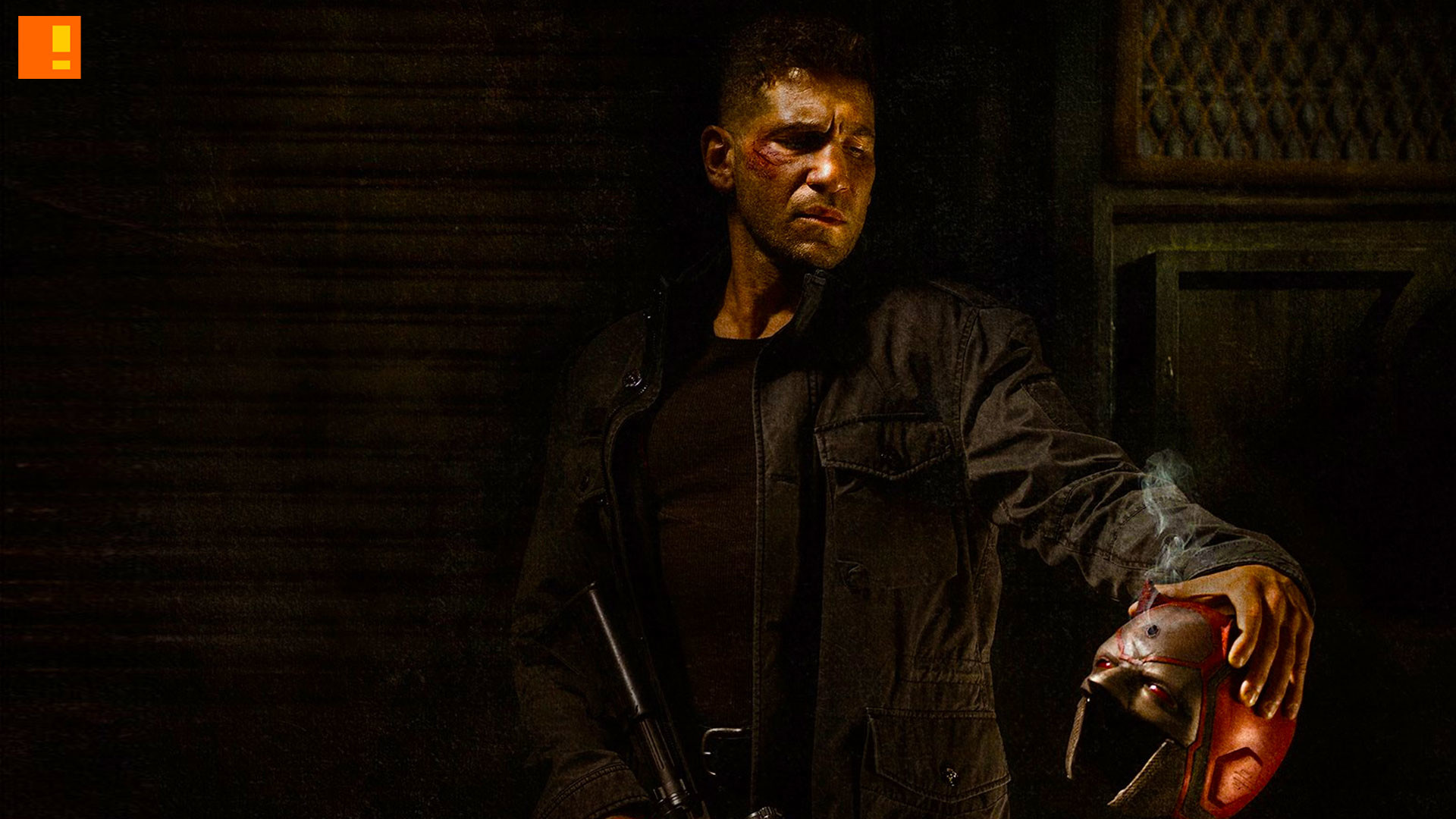 Frank Castle, Jon Bernthal, Maschera di Daredevil, The Punisher, Serie TV Marvel, immagine di sfondo