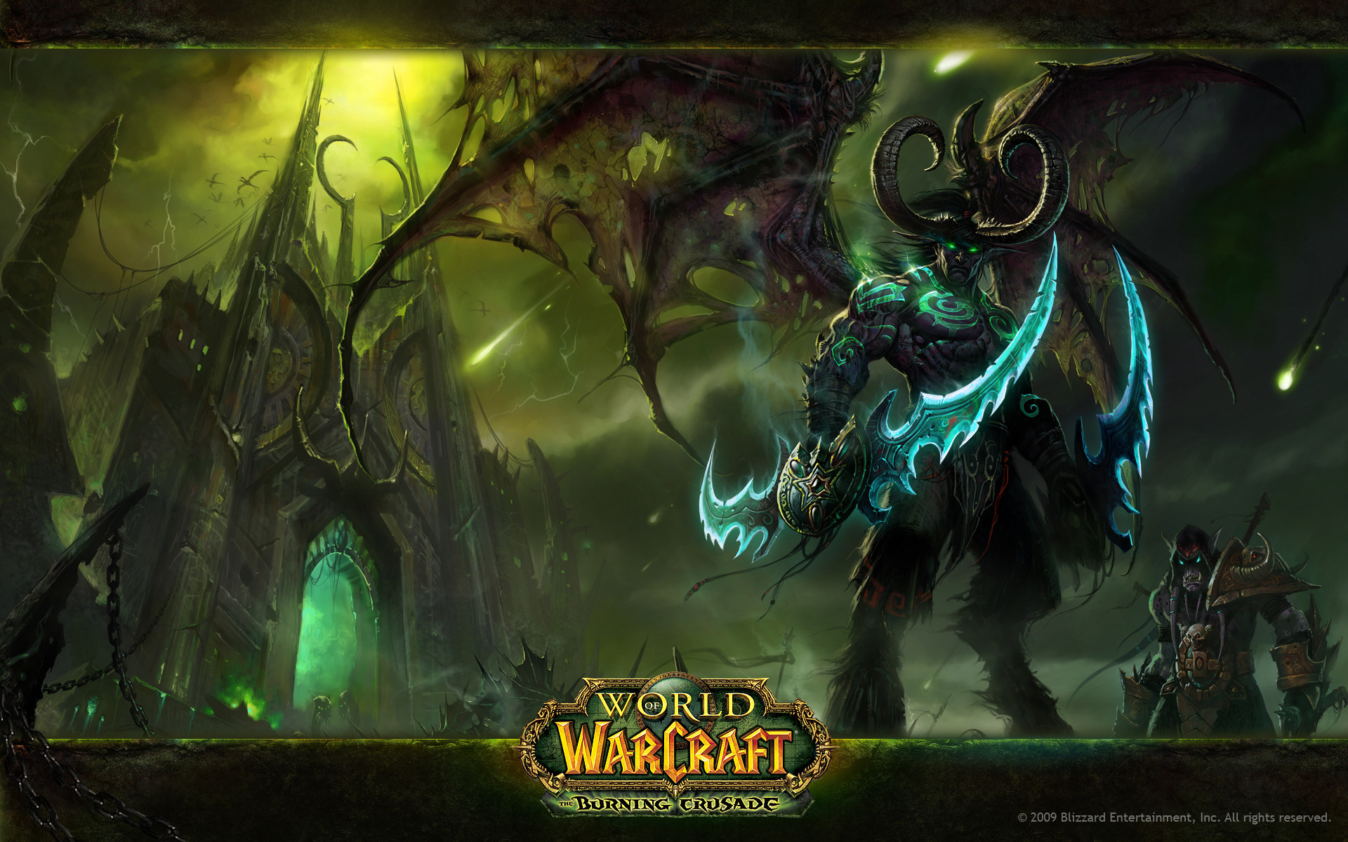 Illidan Grantempesta, World of Warcraft: The Burning Crusade, Demone, sfondo desktop Full HD