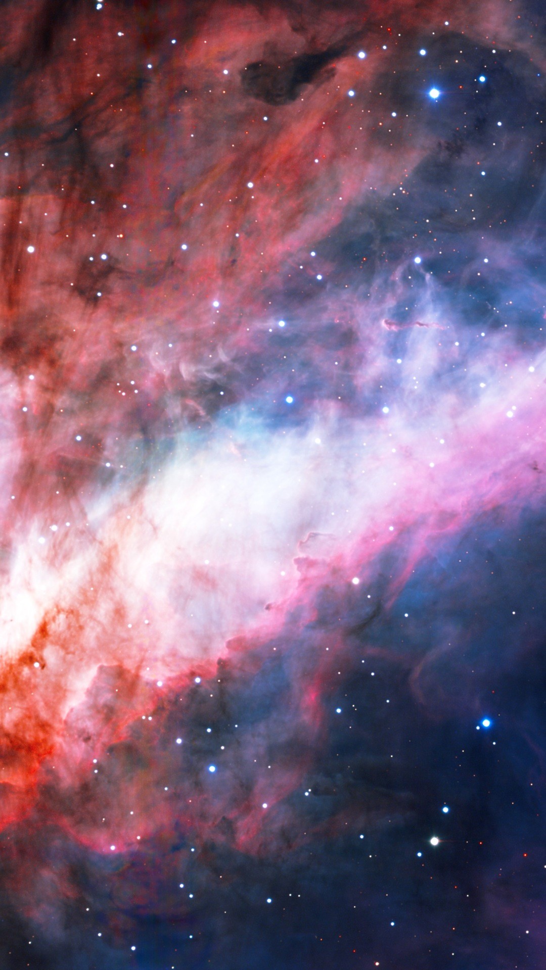 Nebulosa, Spazio, Stelle, Full HD, wallpaper per cellulare
