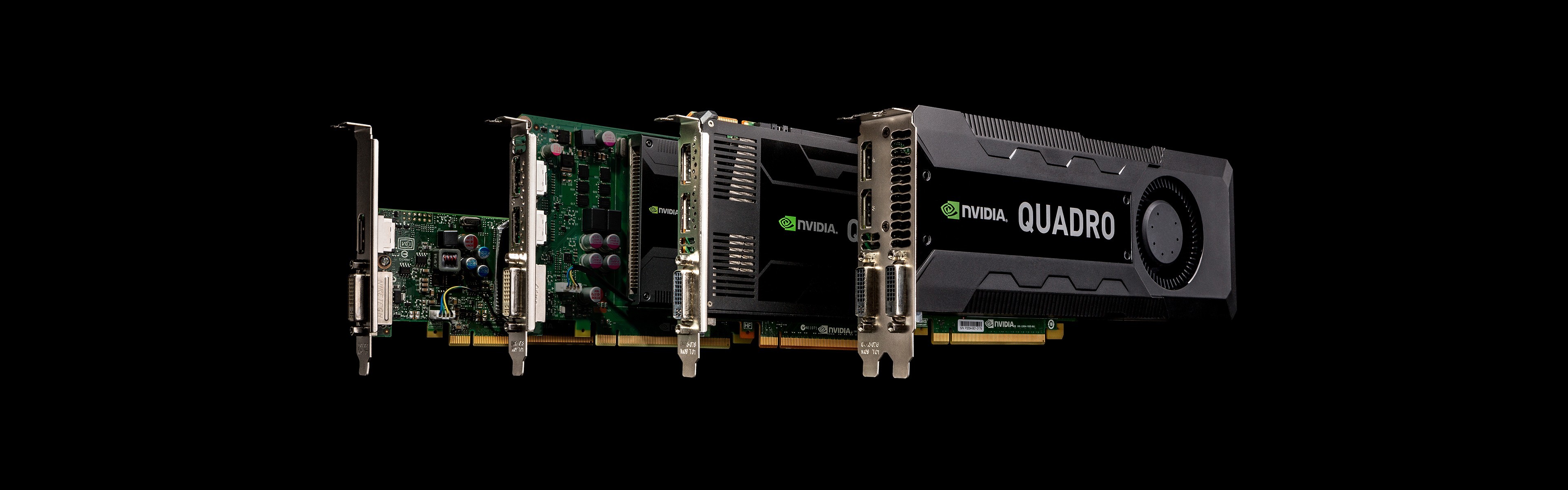 Nvidia Quadro, Nvidia, Schede video, Sfondo nero, Full HD, wallpaper desktop