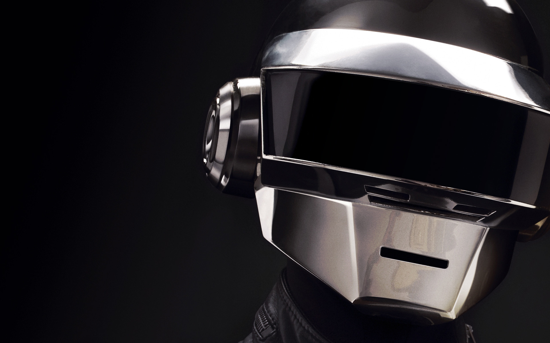 Thomas Bangalter, Daft Punk, Casco argento, Primo piano, 1920x1200, sfondo MacBook Pro