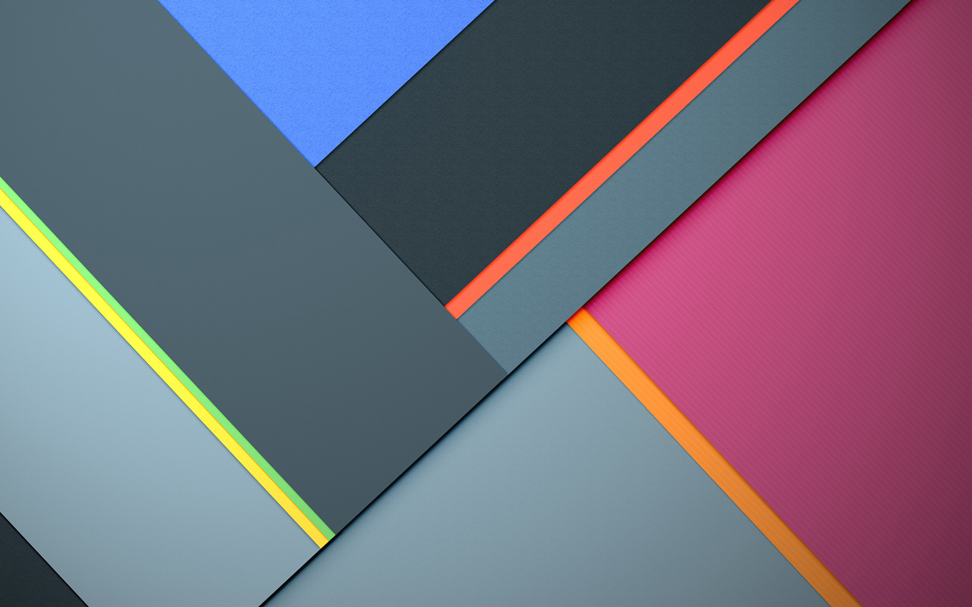 Material Design, Forme geometriche, Grigio, Rosa, wallpaper Android