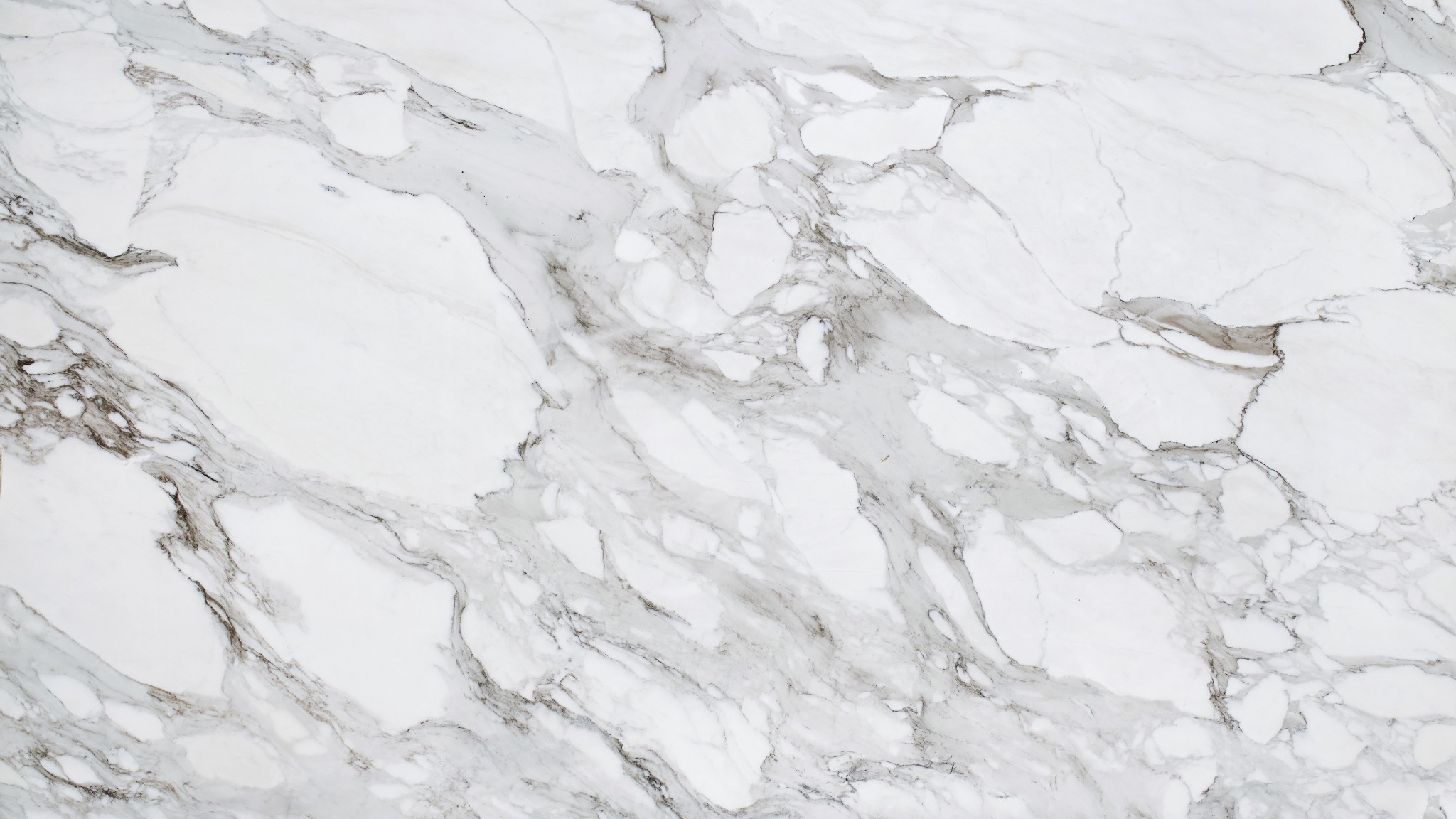 Marmo di Carrara, Marmo bianco, Venature grigie, Texture, 16:9 Full HD, wallpaper widescreen