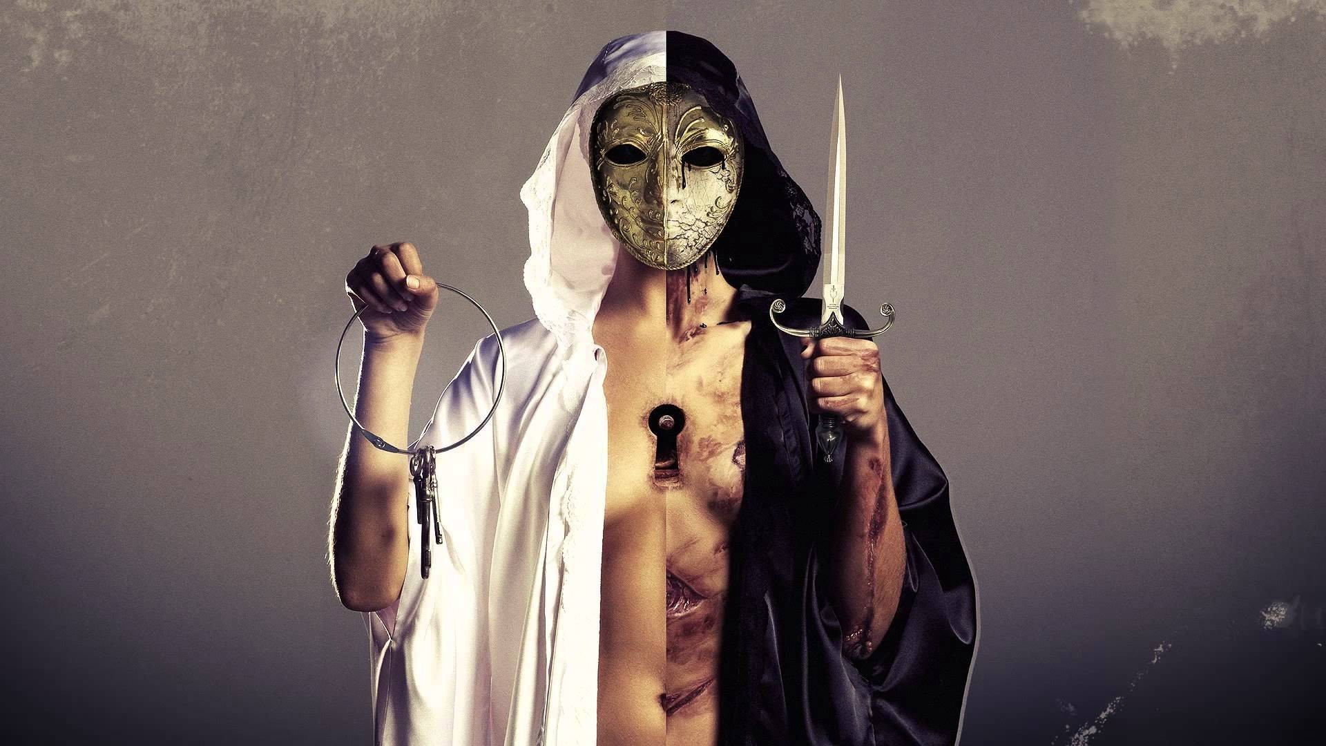 Bring Me the Horizon, There Is a Hell, Maschera, Copertina album, sfondo desktop 1920x1080