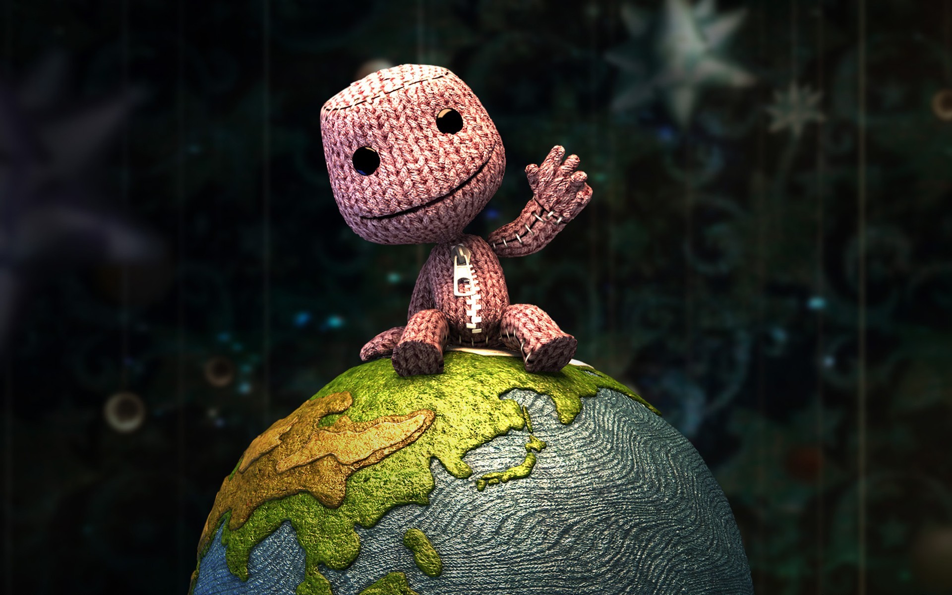 Sackboy, LittleBigPlanet, Videogioco, Pianeta, 16:10 Full HD, sfondo widescreen