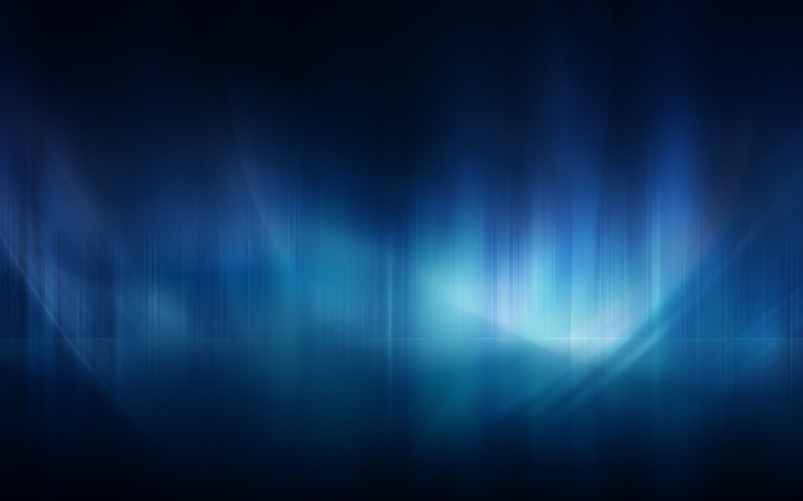 Aurora blu, Luci soffuse, Astratto, Blu notte, 2560x1600, sfondo per PC