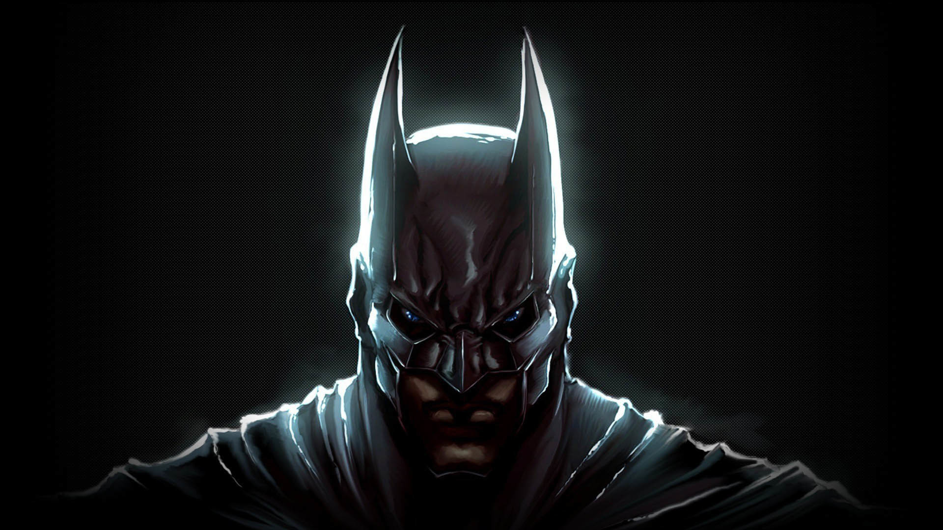Batman, Primo piano, Sfondo nero, Full HD, wallpaper per computer