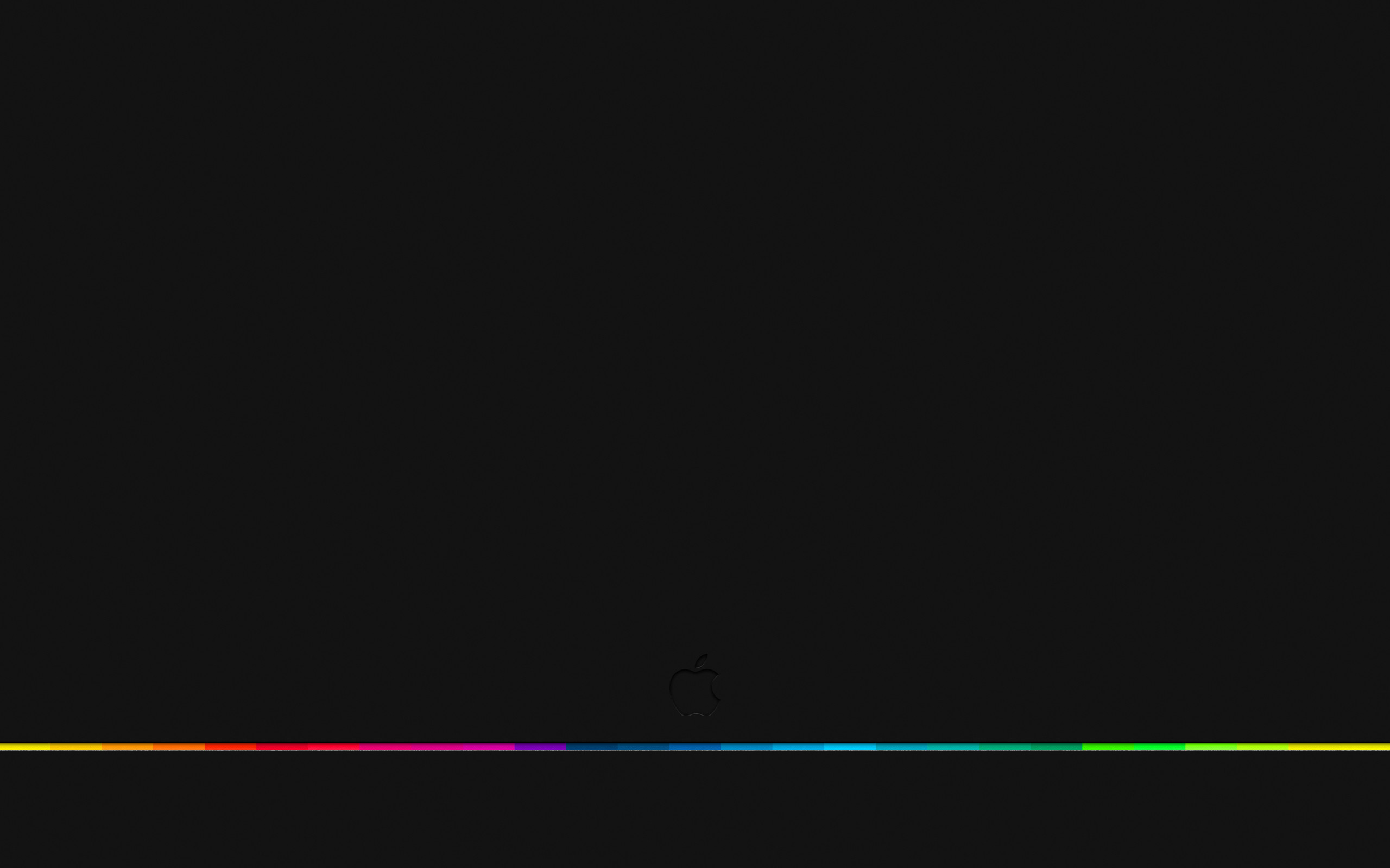 Linea arcobaleno, Minimalista, Sfondo nero, 16:10 2K, wallpaper widescreen