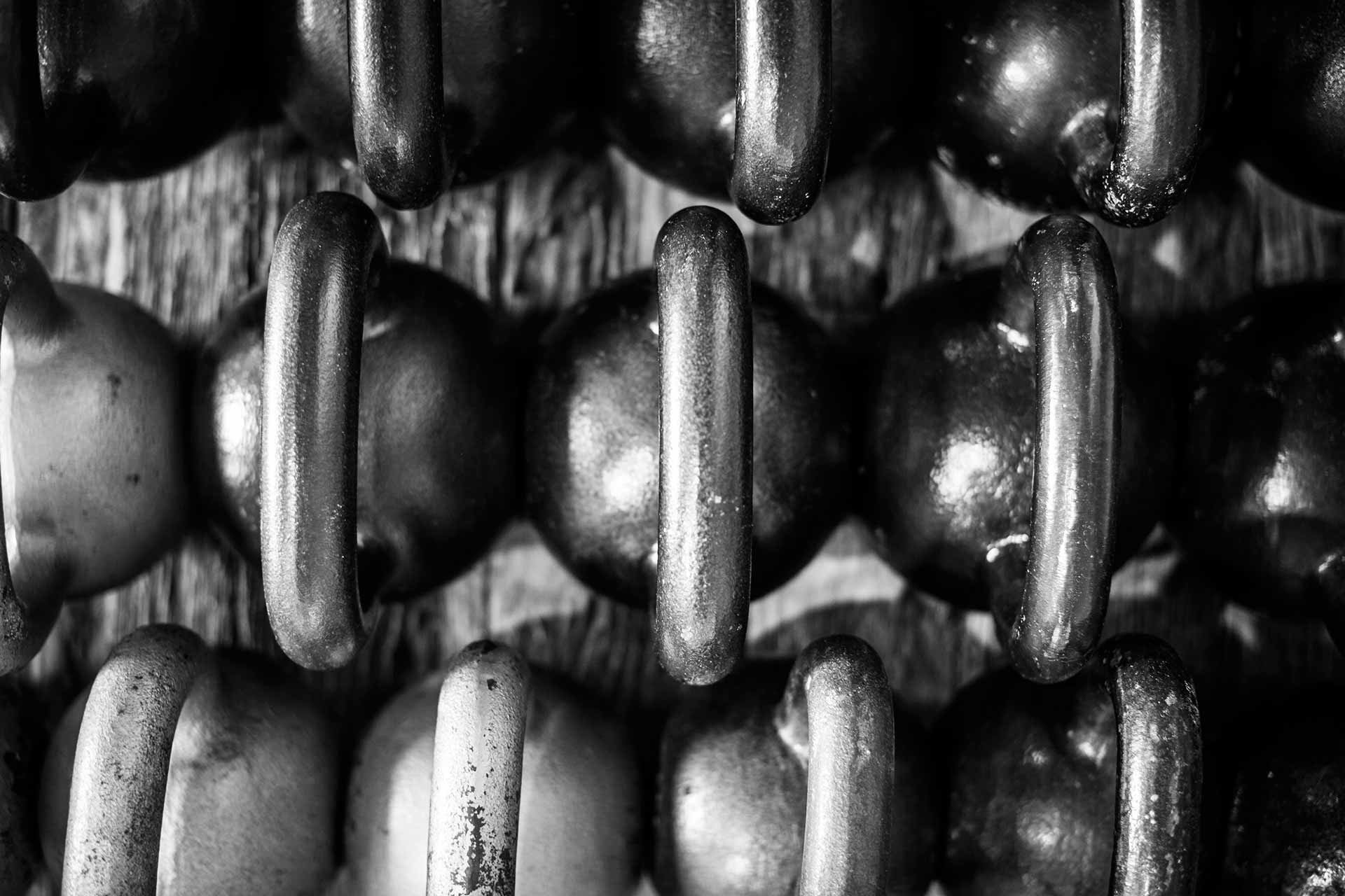 Kettlebell, Bianco e nero, Primo piano, Full HD, sfondo desktop
