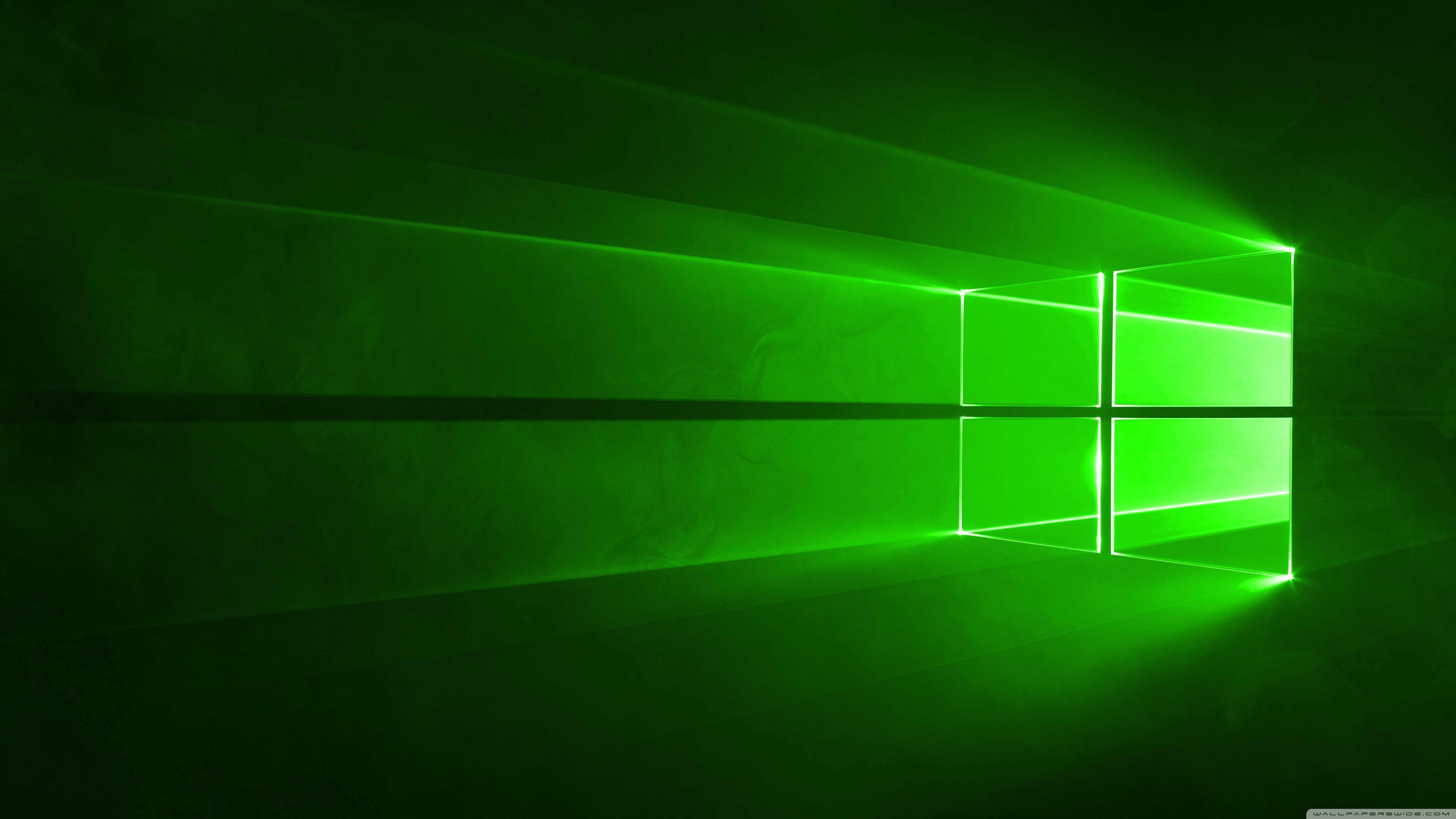 Windows 10 Green HD Wide Wallpaper for Widescreen, 4K, sfondo HP