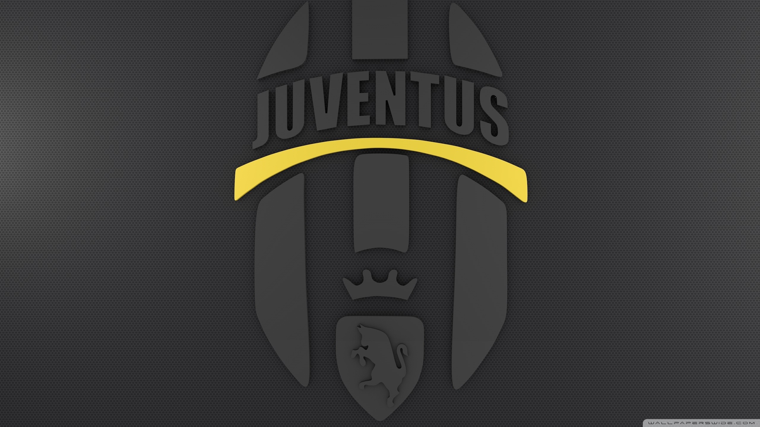 Juventus, Stemma Juventus, Grigio, Minimalista, 2K, sfondo desktop
