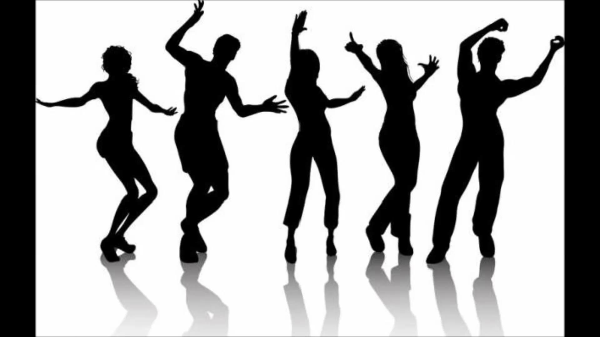 Ballerini, Silhouette, Danza, Bianco e nero, 1920x1080, immagine di sfondo