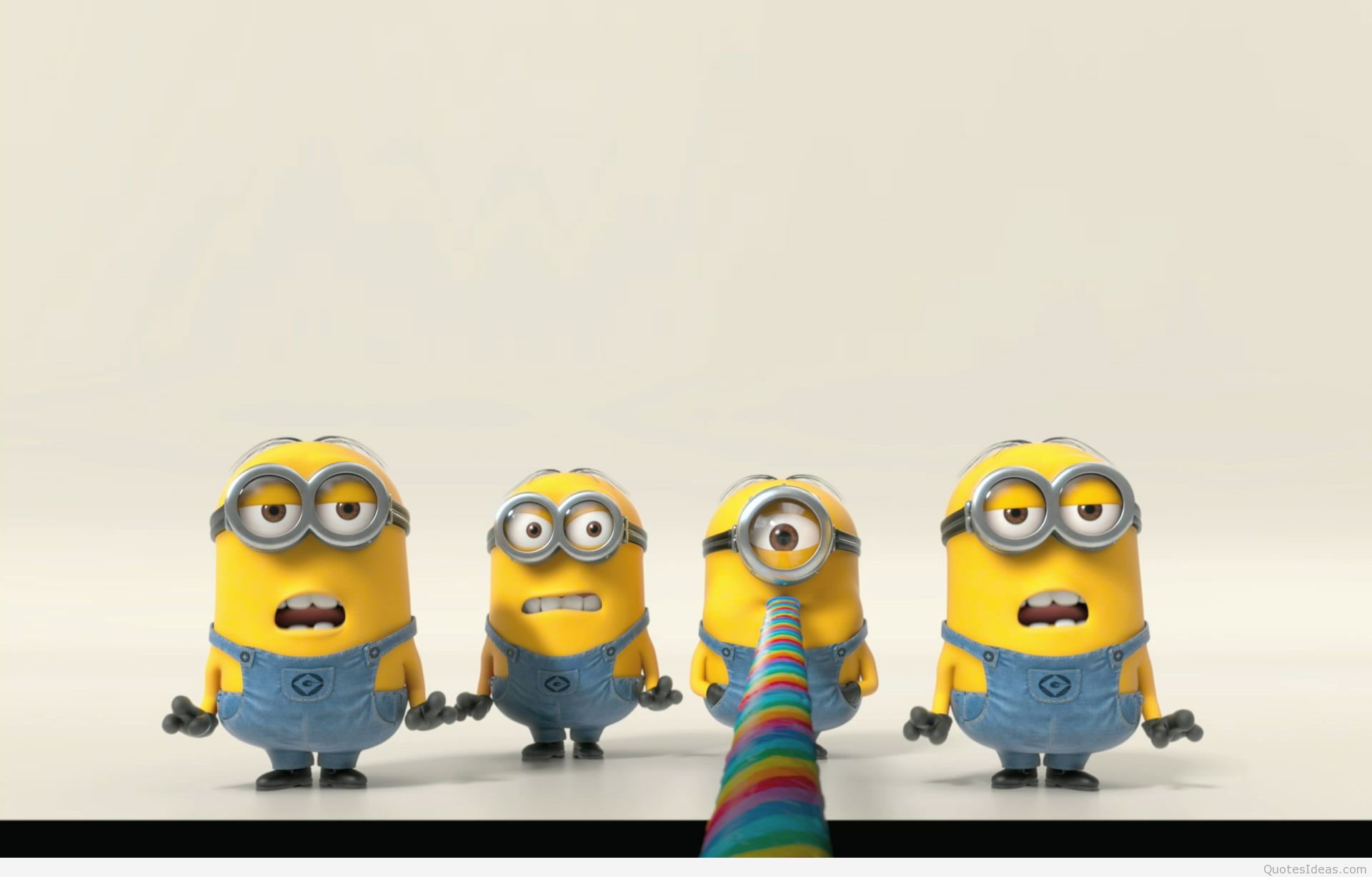 Minions, Lecca-lecca arcobaleno, Cattivissimo me, Full HD, sfondo per portatile