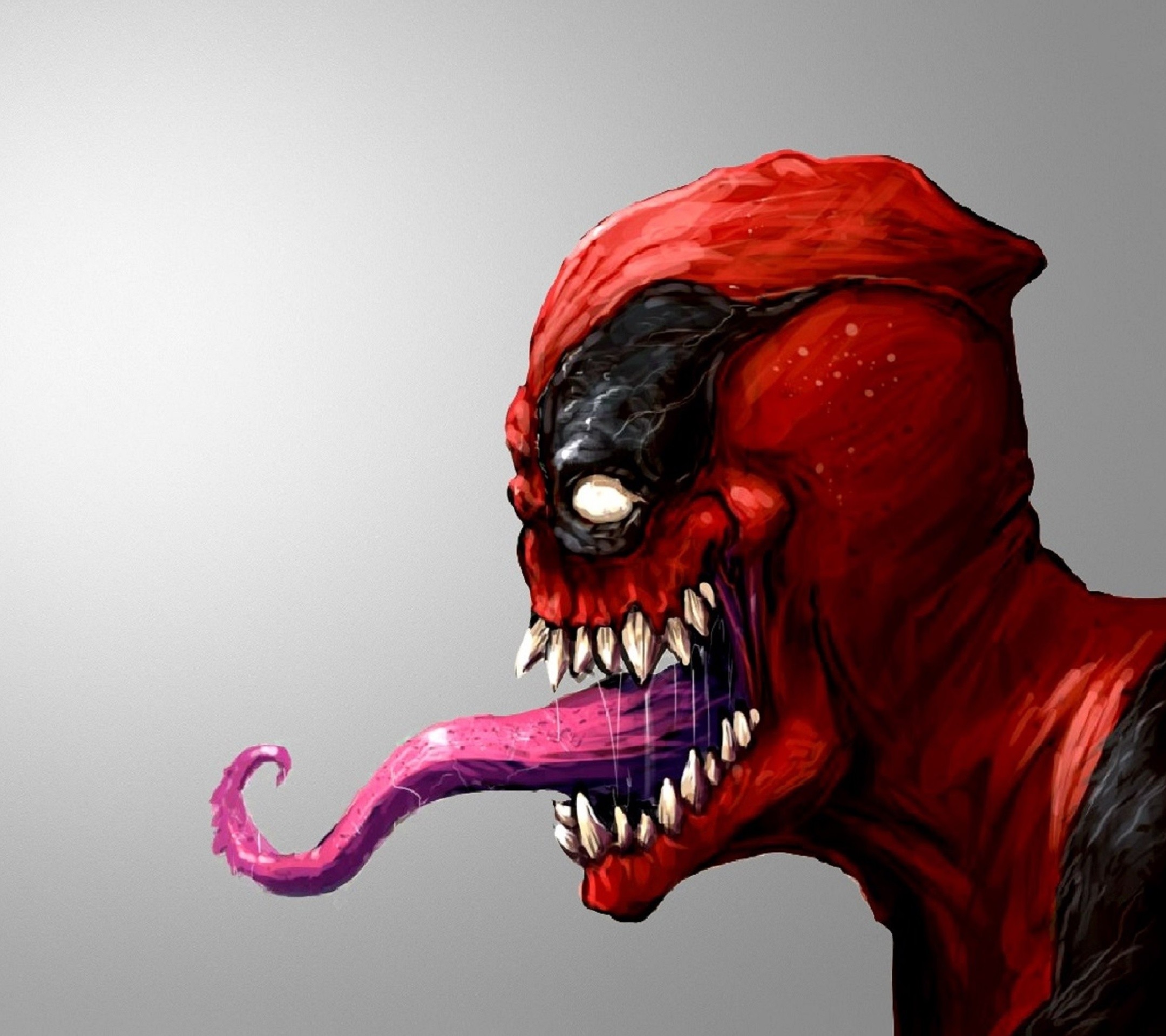 Deadpool, Venom, Venompool, Lingua, Full HD, schermata di blocco iPad
