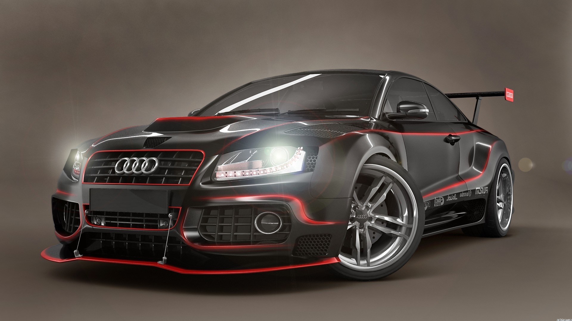 Audi, Tuning, Rendering, Full HD 1080p, sfondo desktop
