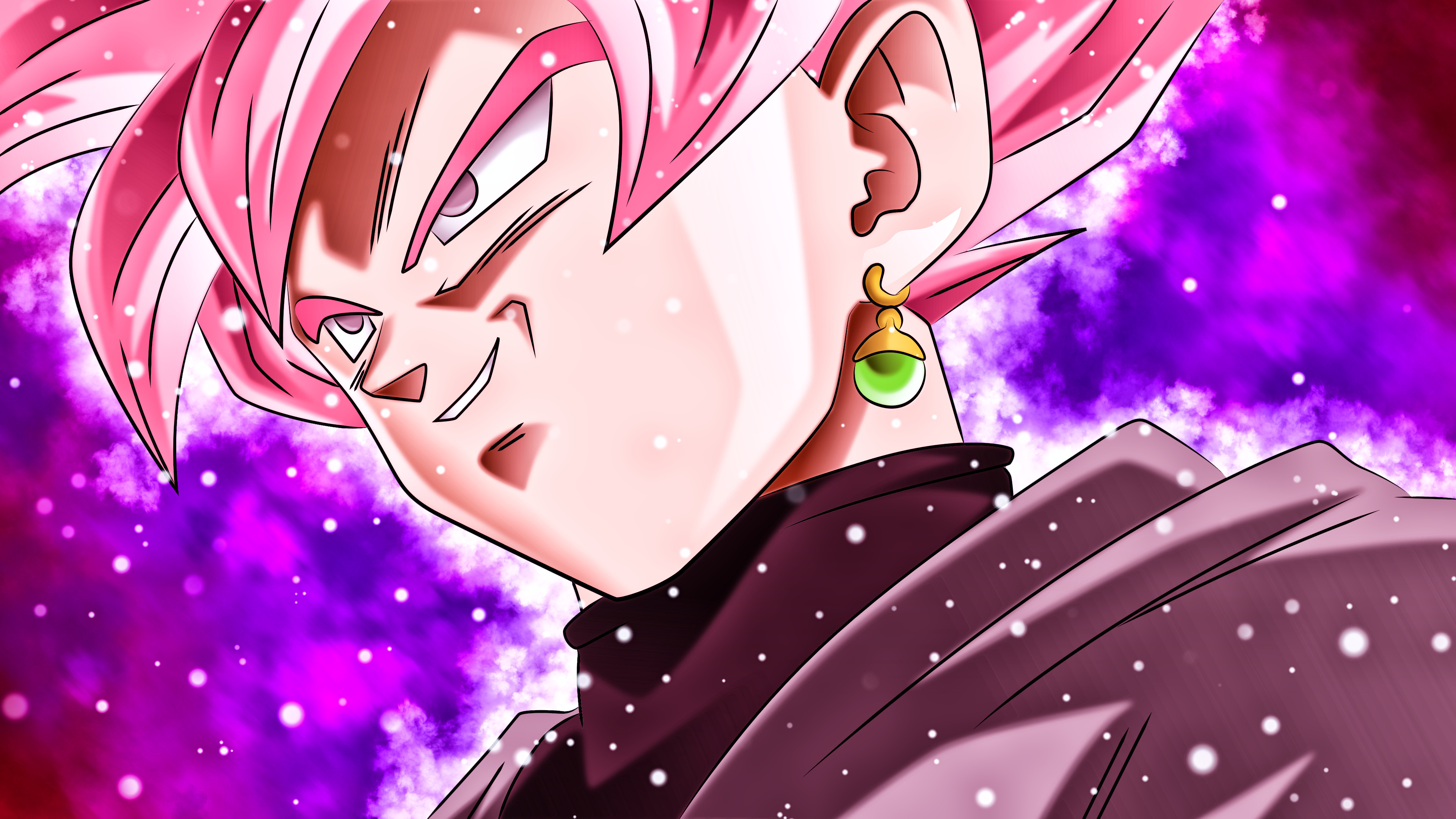 Goku Black, Super Saiyan Rosé, Dragon Ball Super, 4K, sfondo per portatile