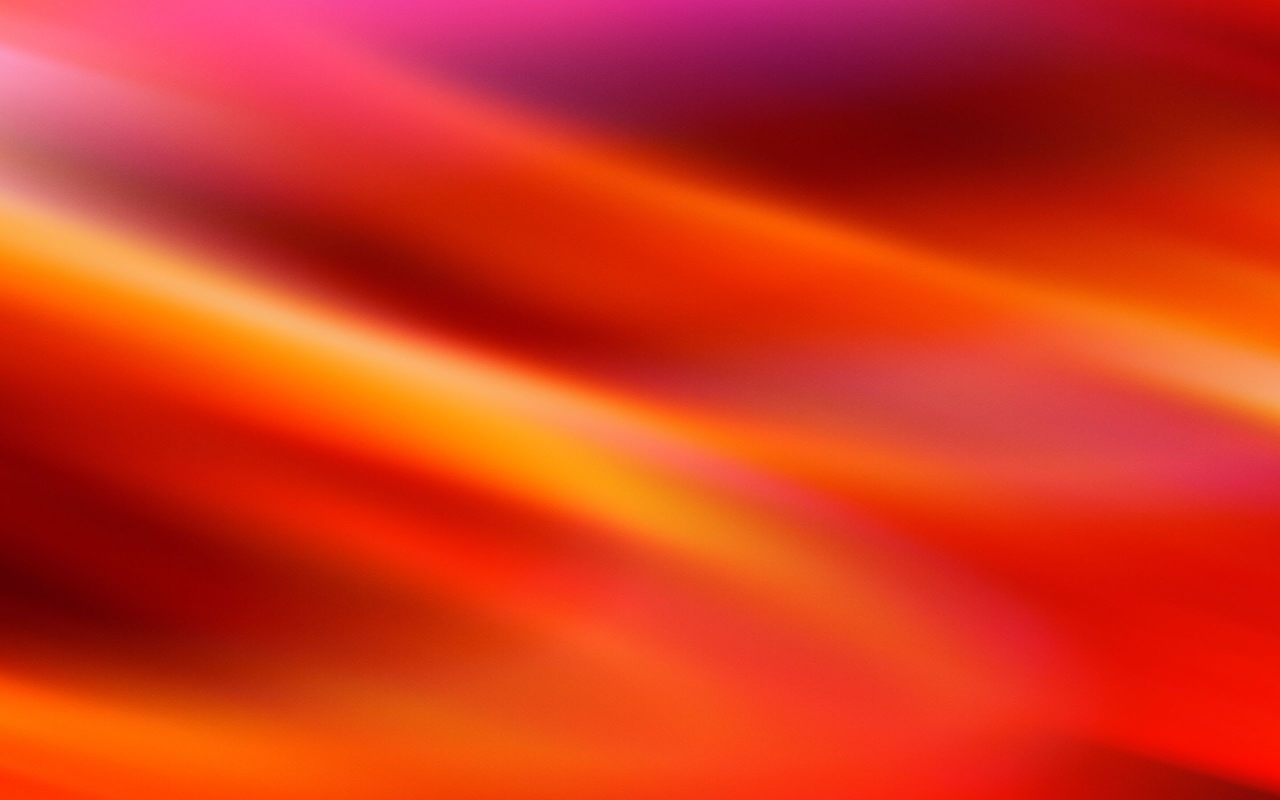 Onde, Astratto, Rosso arancio, 2K, sfondo desktop
