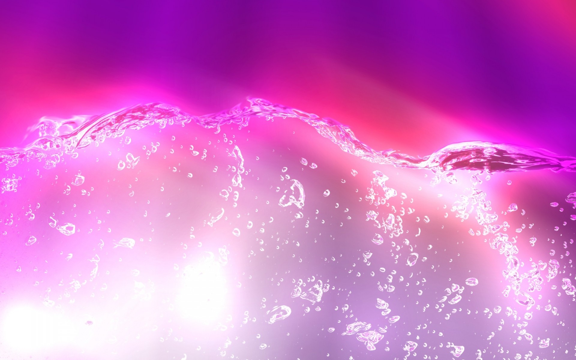 Brillantini, Onda, Rosa, Magenta, Scintillii, Full HD, sfondo desktop