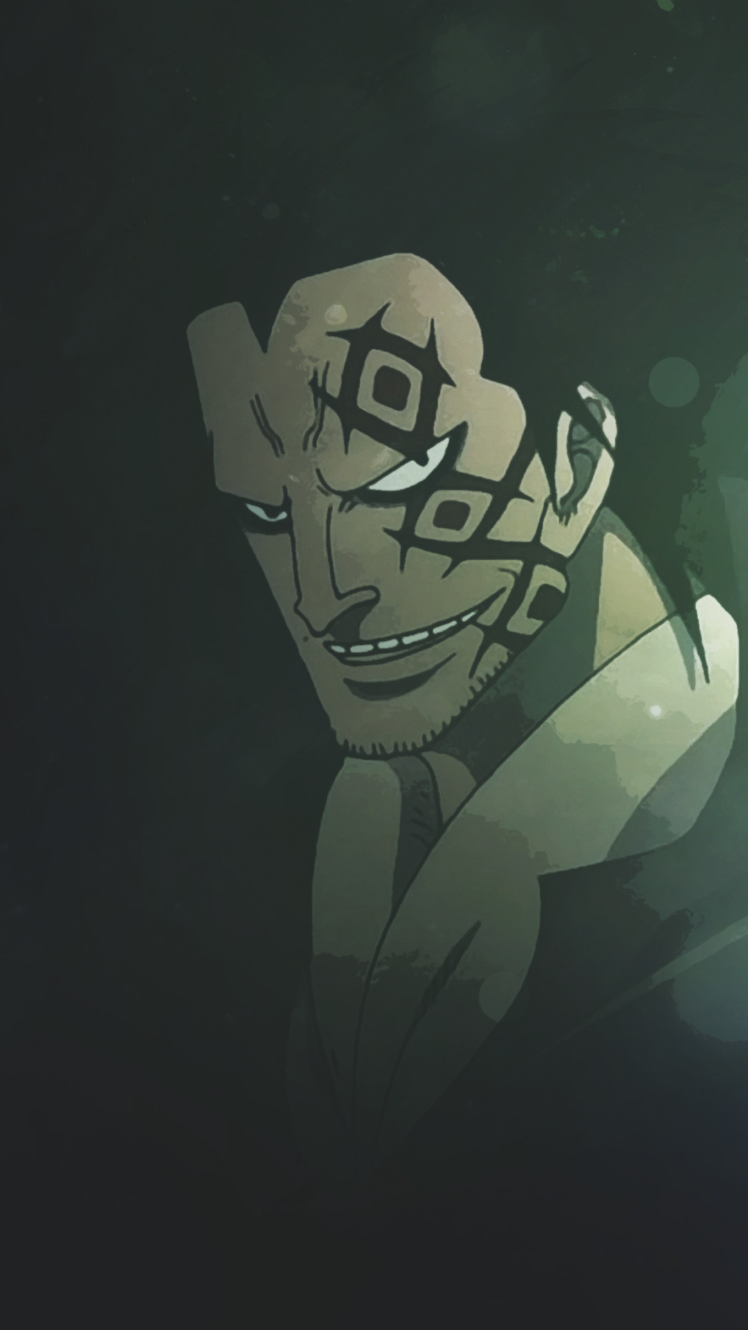 One Piece, Verde scuro, Ritratto, Full HD, schermata di blocco del cellulare