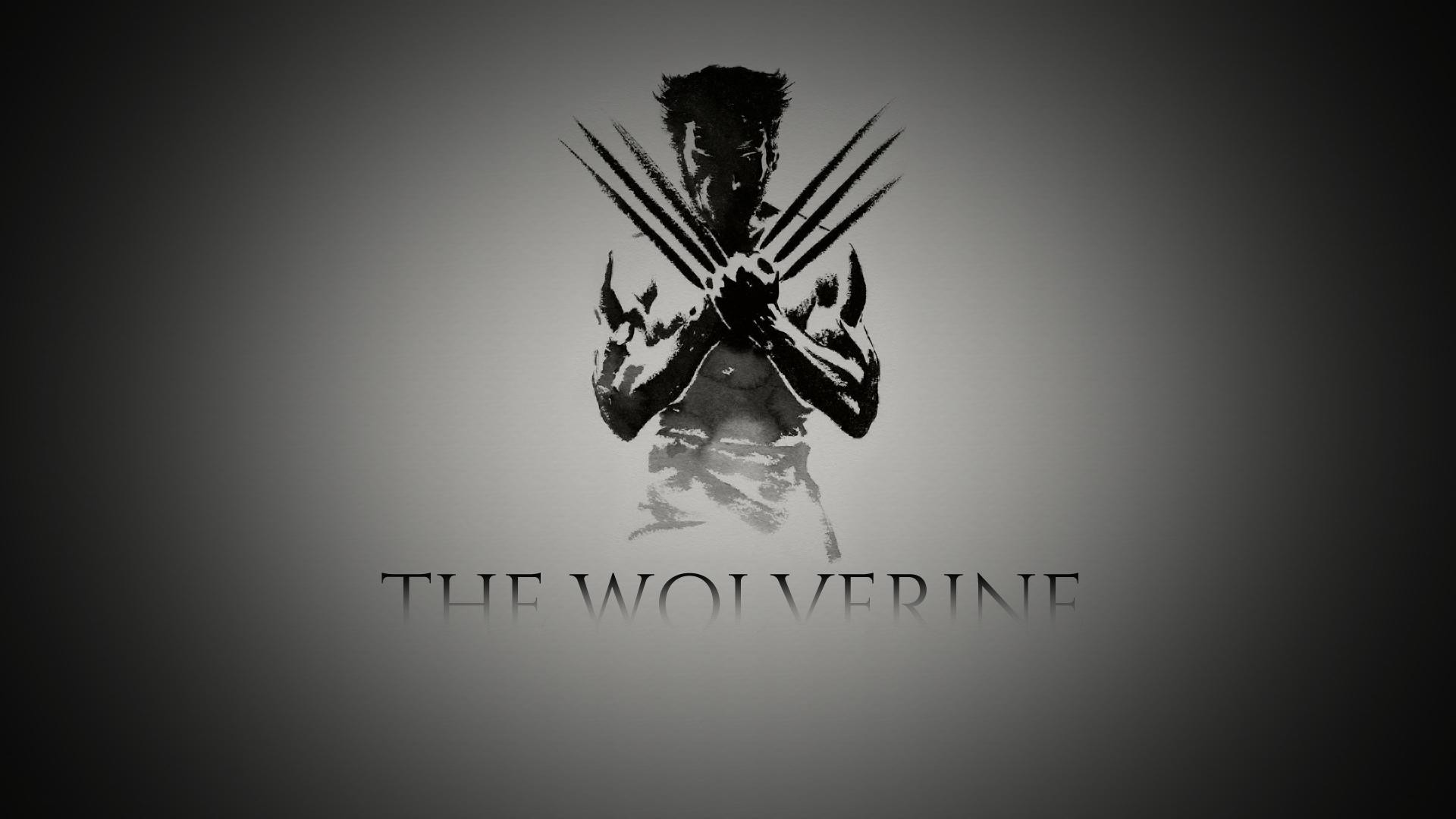 Wolverine, Hugh Jackman, Wolverine - L'immortale, Artigli, Bianco e nero, wallpaper 1920x1080