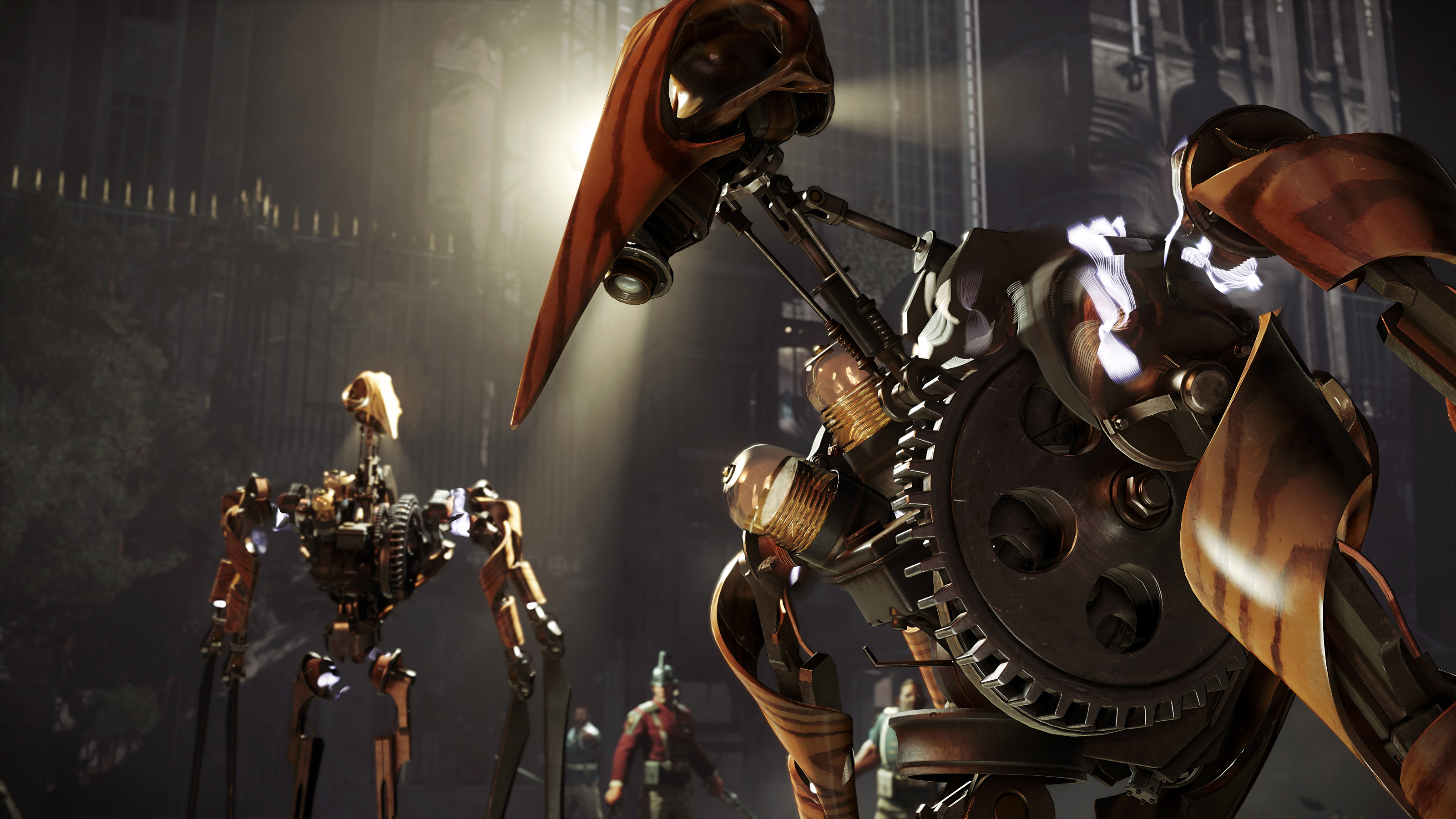 Clockwork Soldier, Dishonored 2, Robot, Steampunk, 2K, sfondo per portatile
