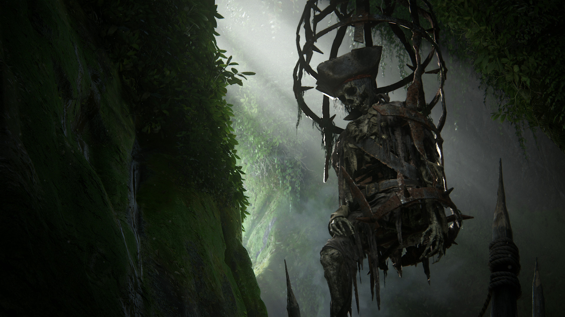 Uncharted 4, Gabbia, Giungla, Rovine, Full HD, wallpaper desktop