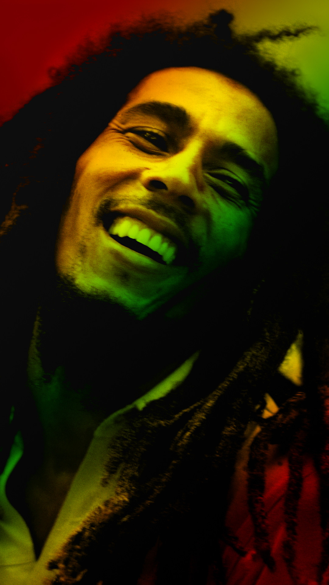 Bob Marley, Sorriso, Dreadlocks, Reggae, Full HD, sfondo verticale per cellulare
