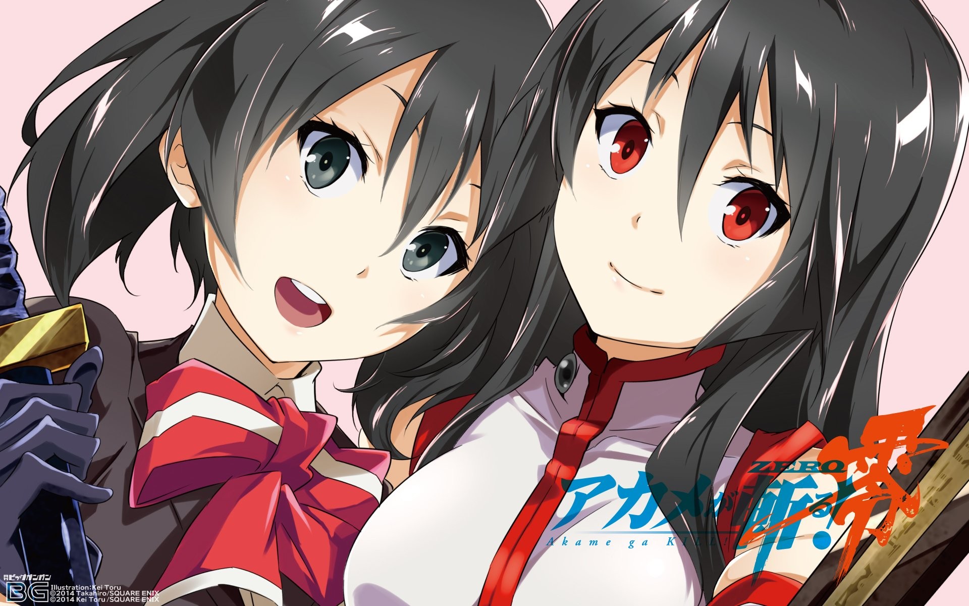 Akame, Kurome, Akame ga Kill! Zero, Sorelle, Primo piano, 1920x1200, sfondo MacBook Pro