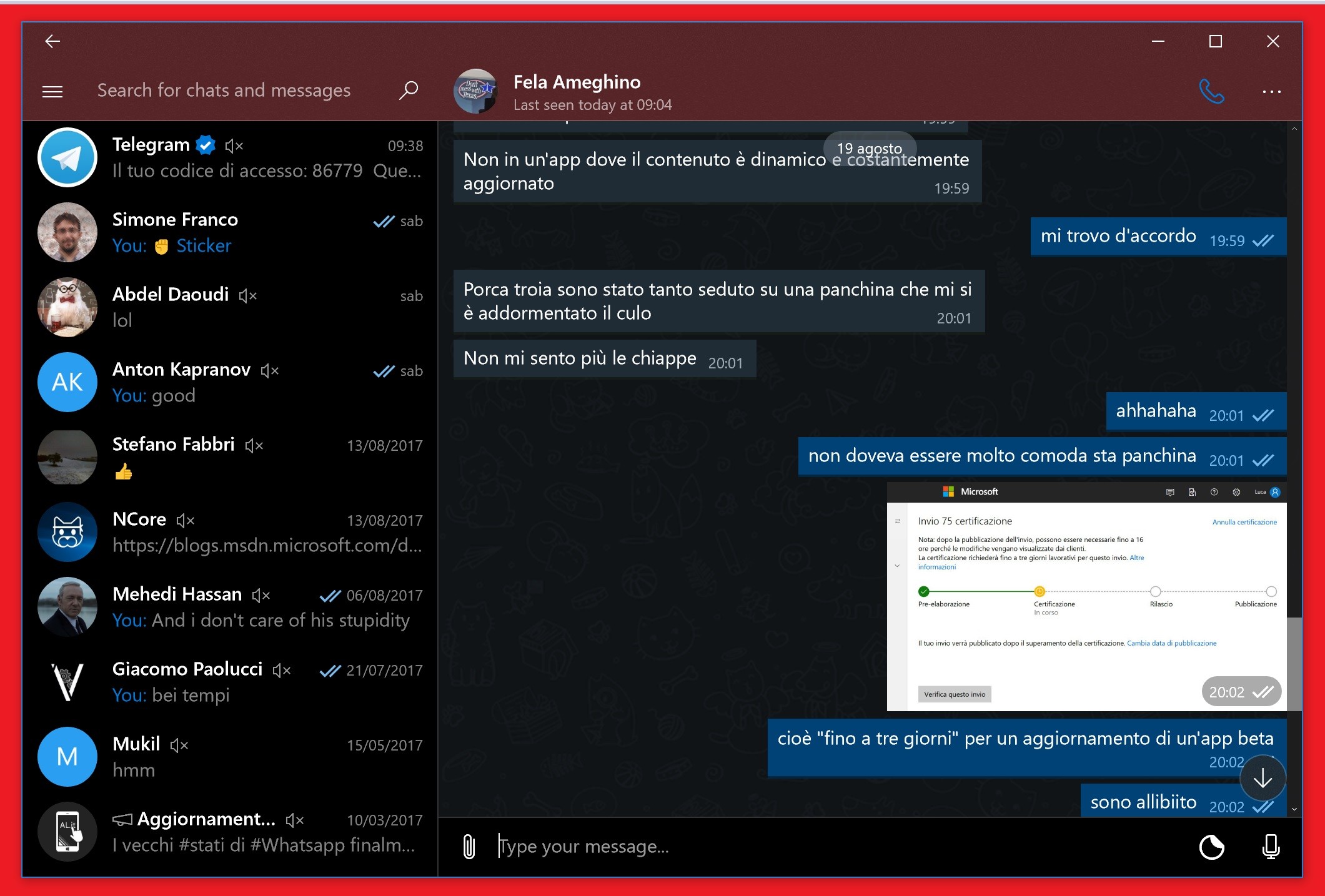 ... team ad adattare questo nuovo layout è per agevolare la lettura dei messaggi in home, i quali manterrebbero in questo caso un corretto sfondo scuro (o ..., wallpaper Windows 10