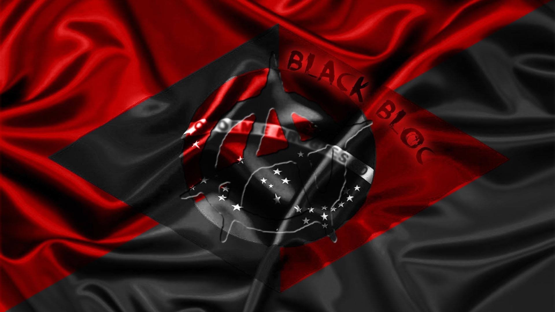 Bandiera, Rosso e nero, 16:9 Full HD, sfondo widescreen