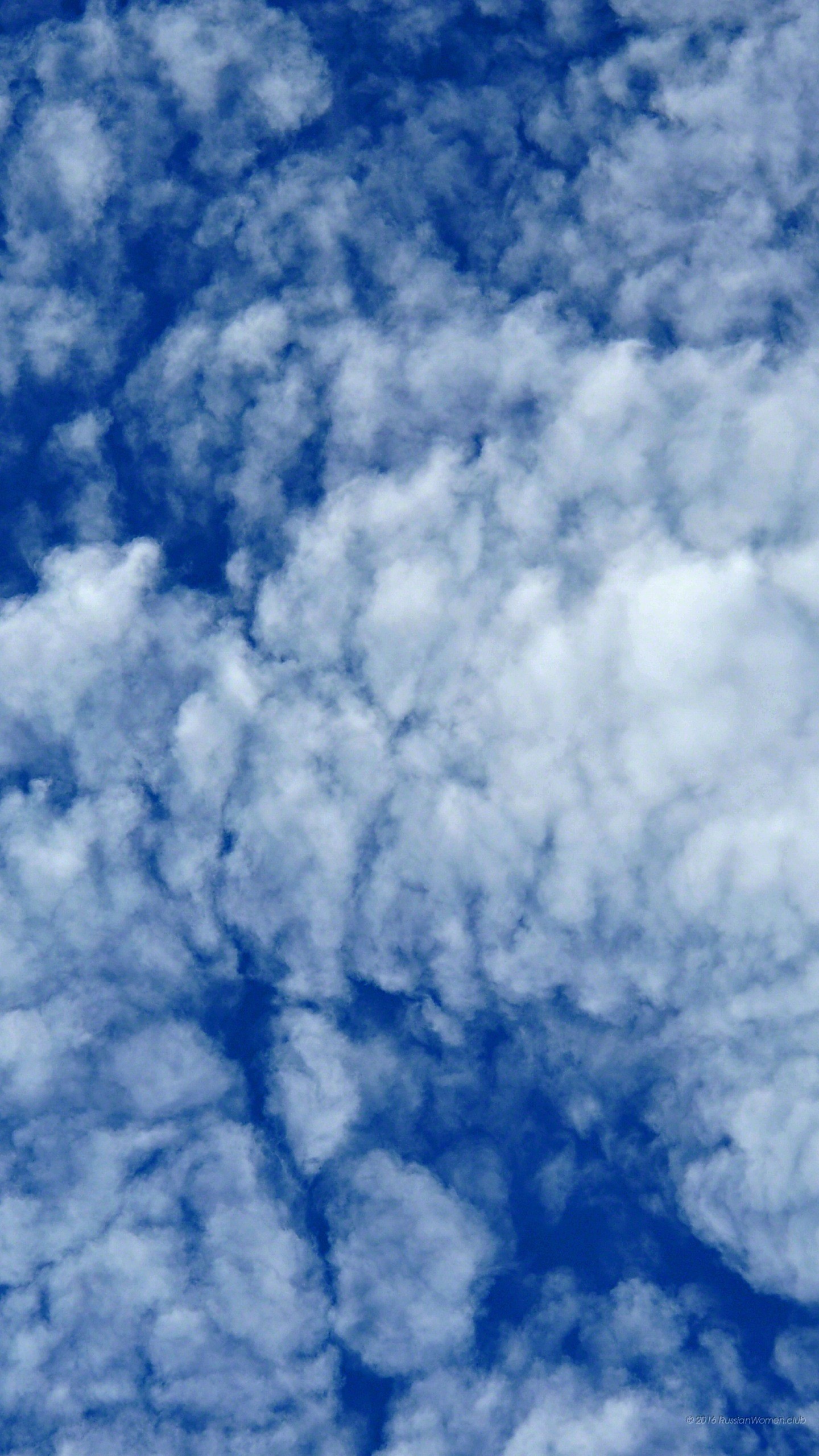 Nuvole, Cielo blu, immagine di sfondo Samsung S25