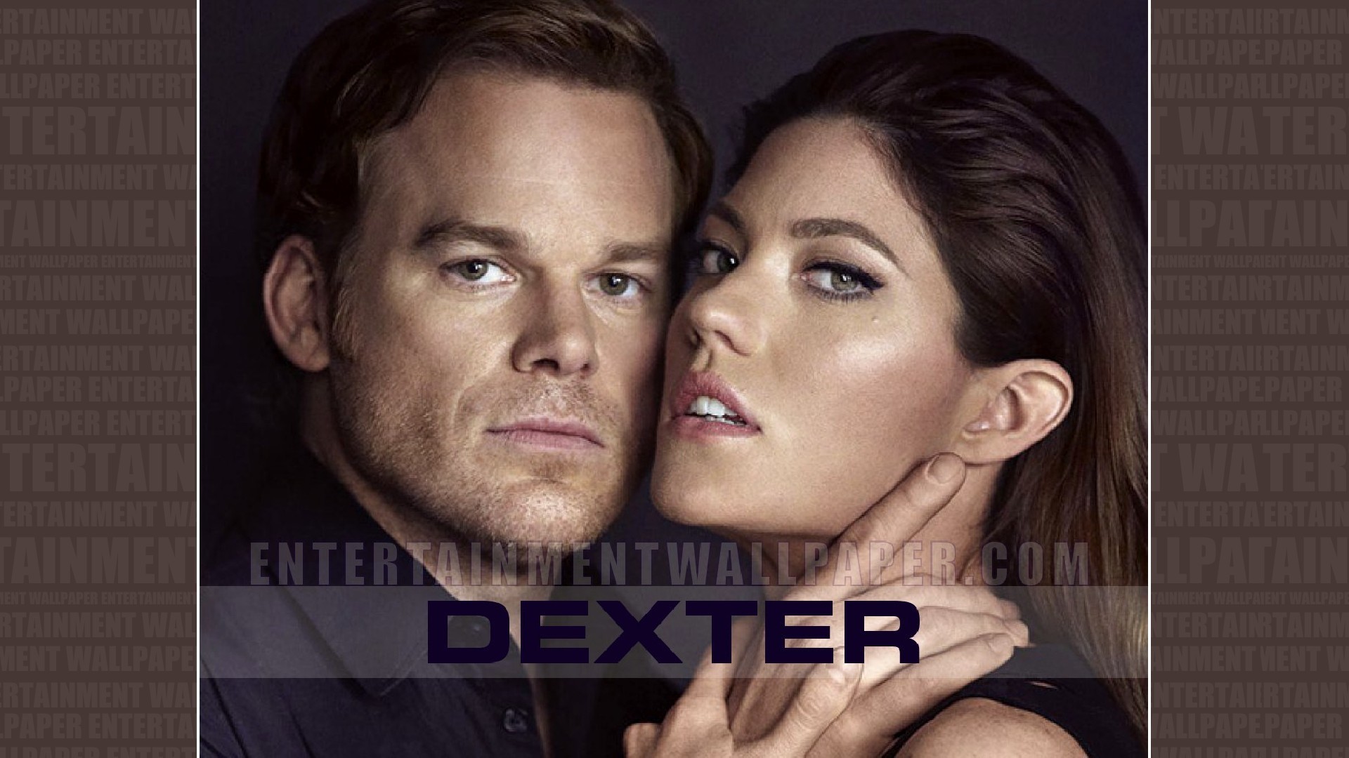 Dexter Morgan, Debra Morgan, Michael C. Hall, Jennifer Carpenter, Dexter, sfondo desktop 1920x1080