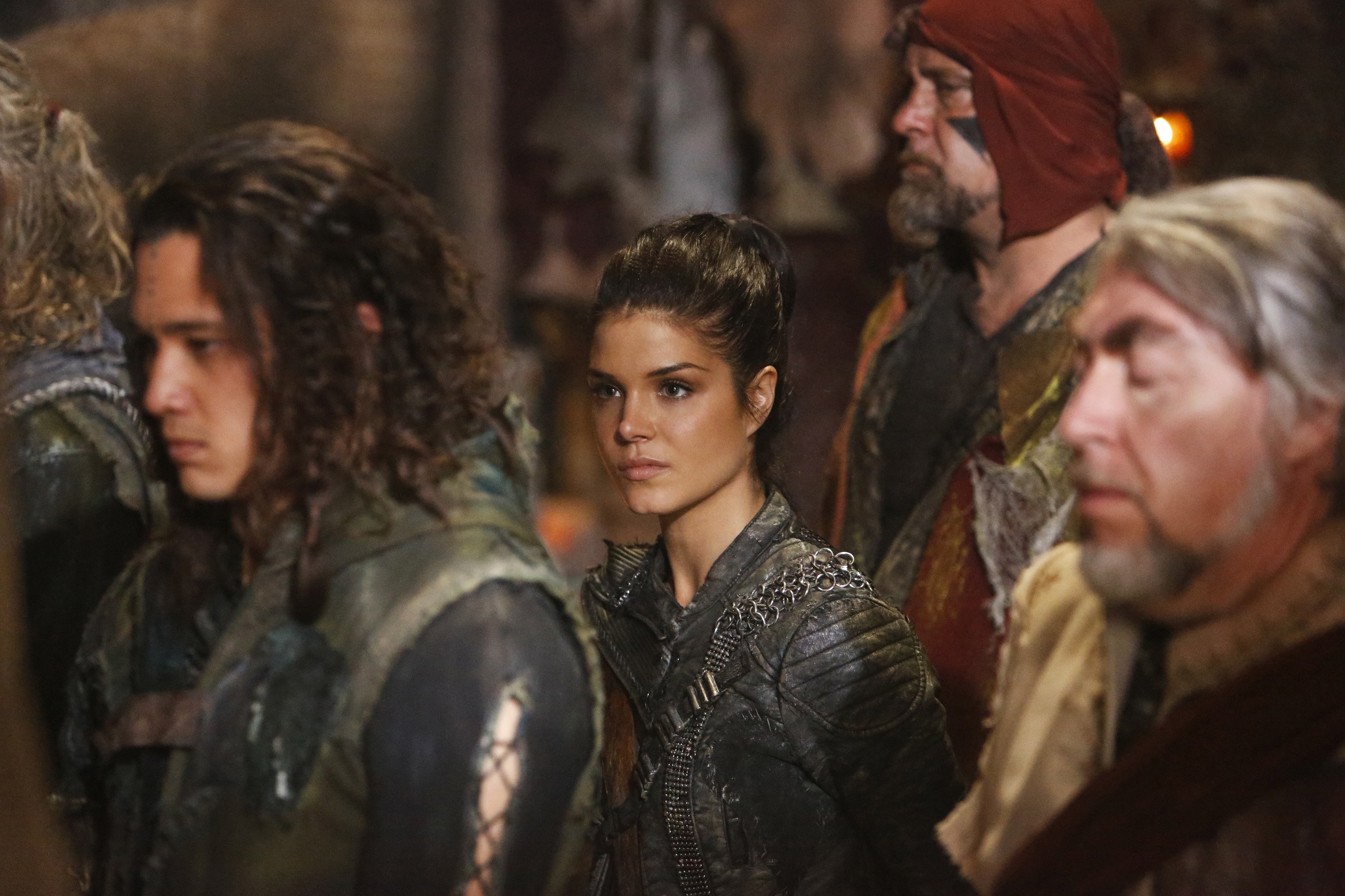 Marie Avgeropoulos, Octavia Blake, The 100, Grounders, 2K, wallpaper per computer