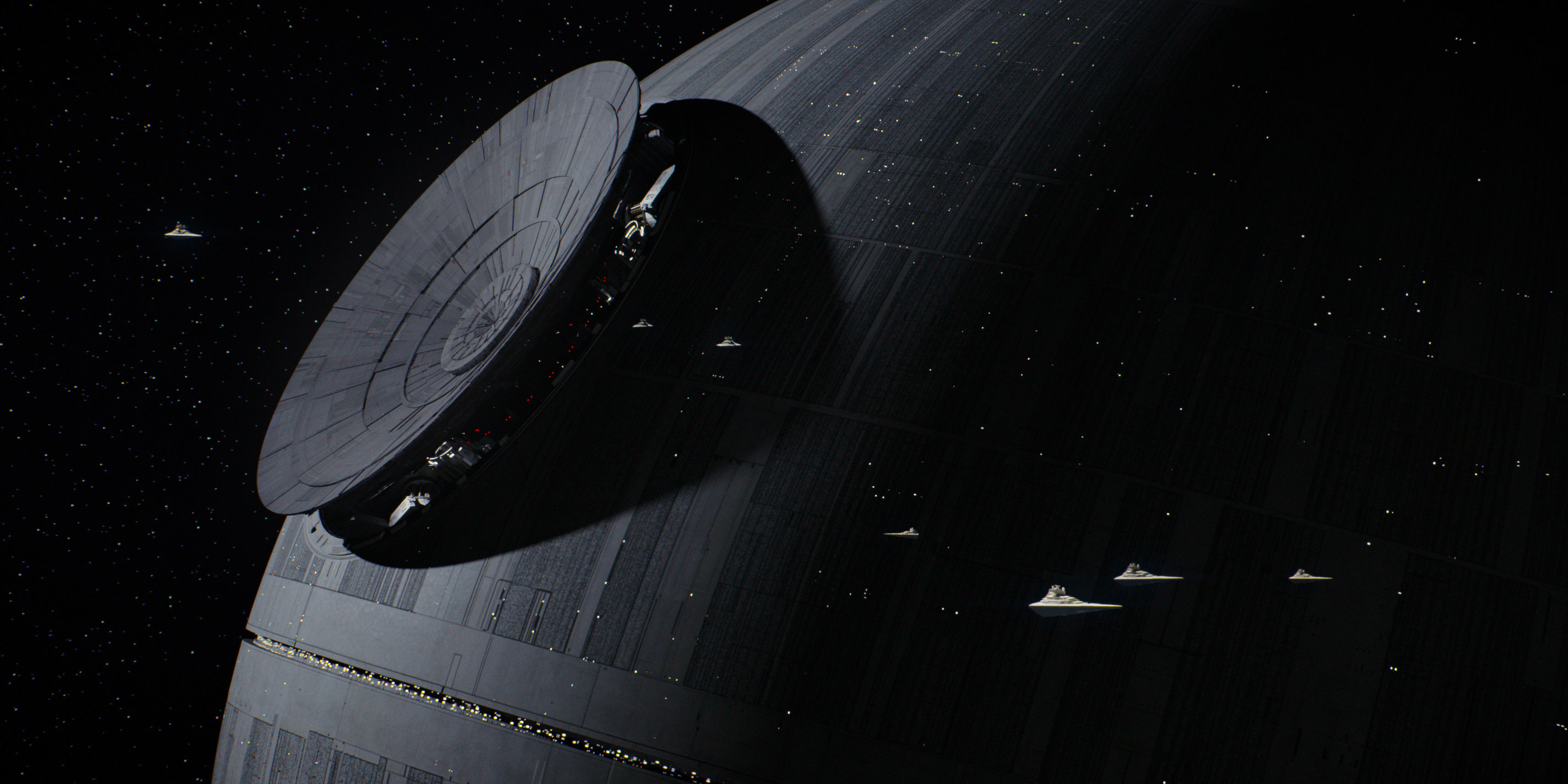 Morte Nera, Spazio, Star Destroyer, 2K, sfondo per PC