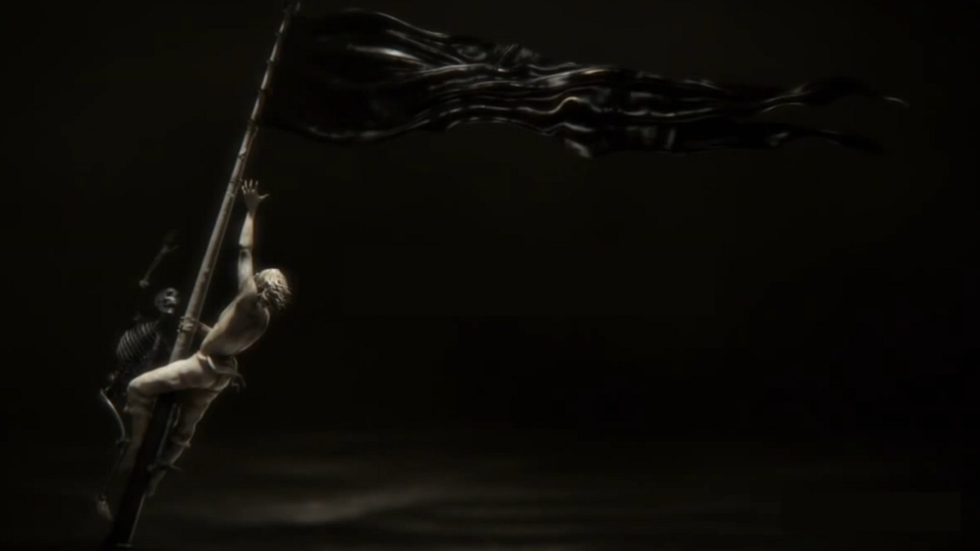 Black Sails, Sigla iniziale, Bandiera nera, Albero maestro, Full HD 1080p, sfondo desktop