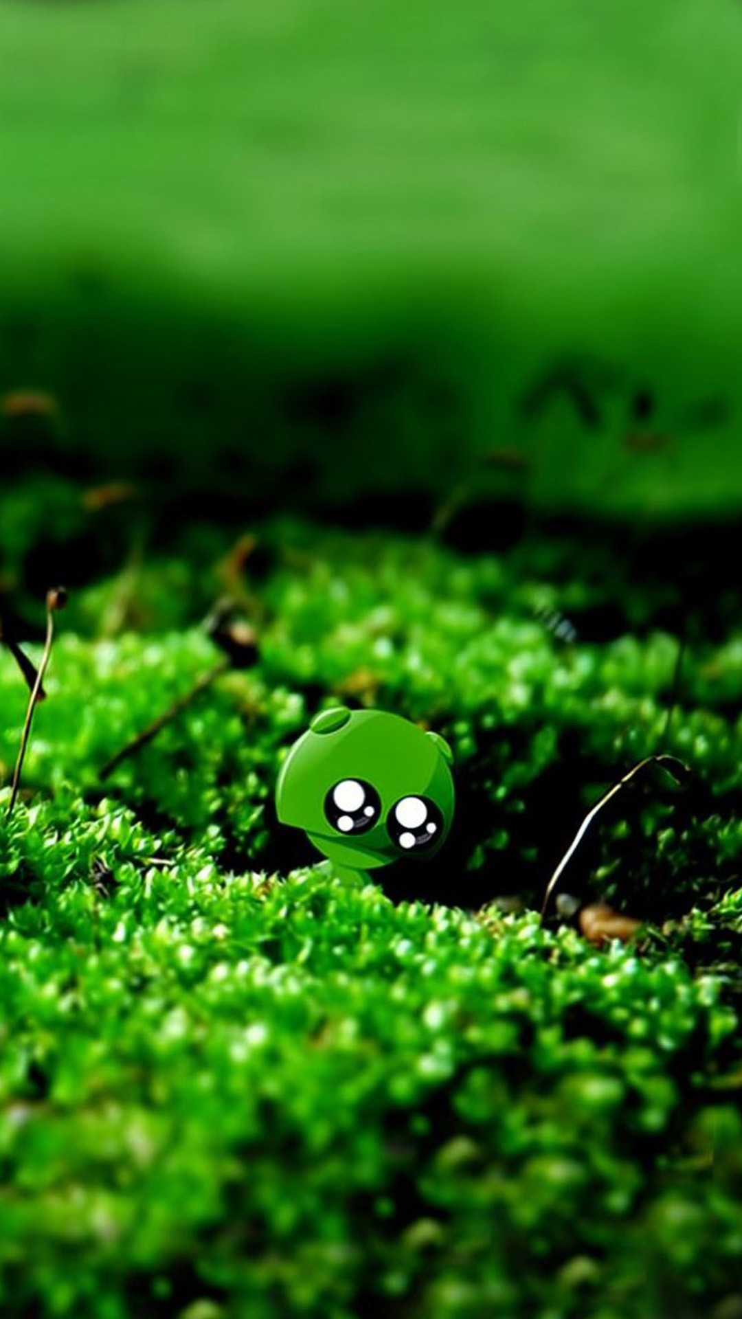 Muschio, Macro, Verde, Full HD, wallpaper per smartphone