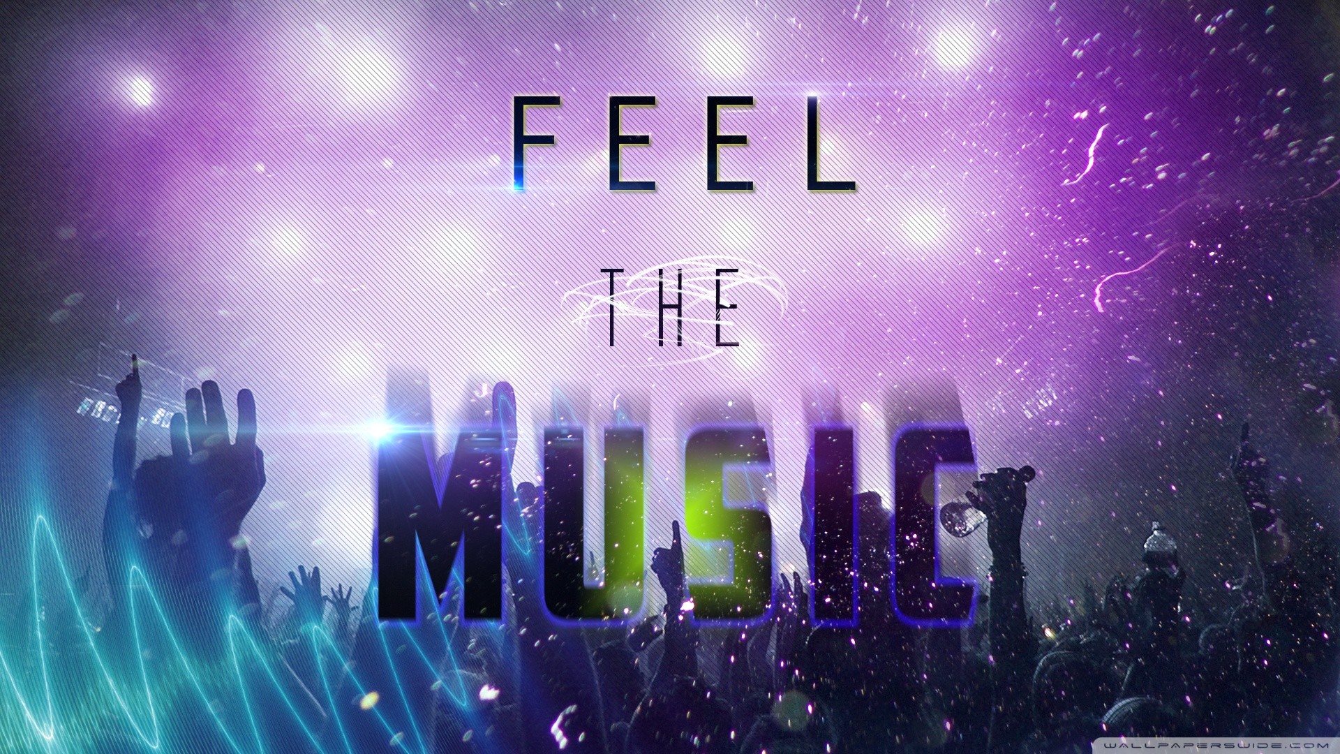 Feel the Music, Concerto, Folla, Viola, 1920x1080, sfondo per PC