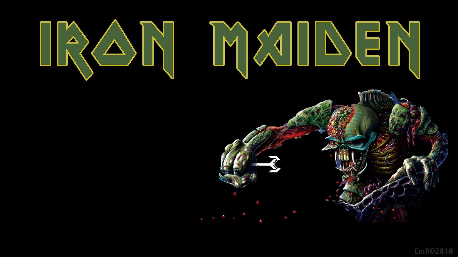 Eddie, The Final Frontier, Iron Maiden, Logo, Sfondo nero, Full HD, wallpaper desktop