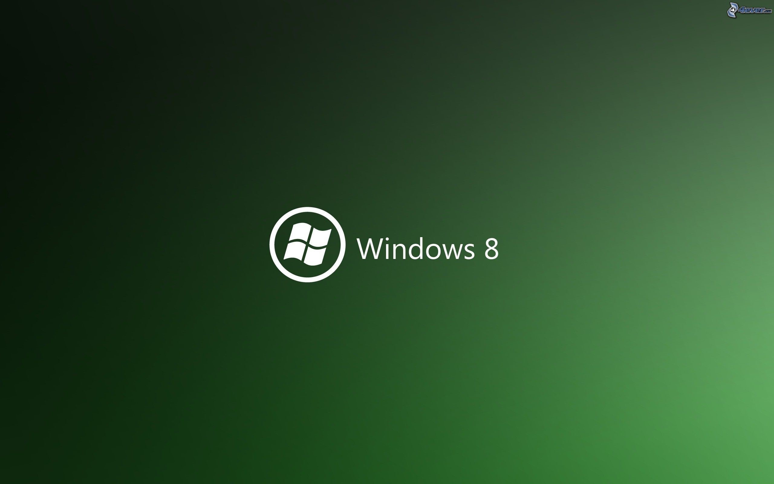 Windows 8, Logo Windows, Verde, 2K 1600p, sfondo desktop