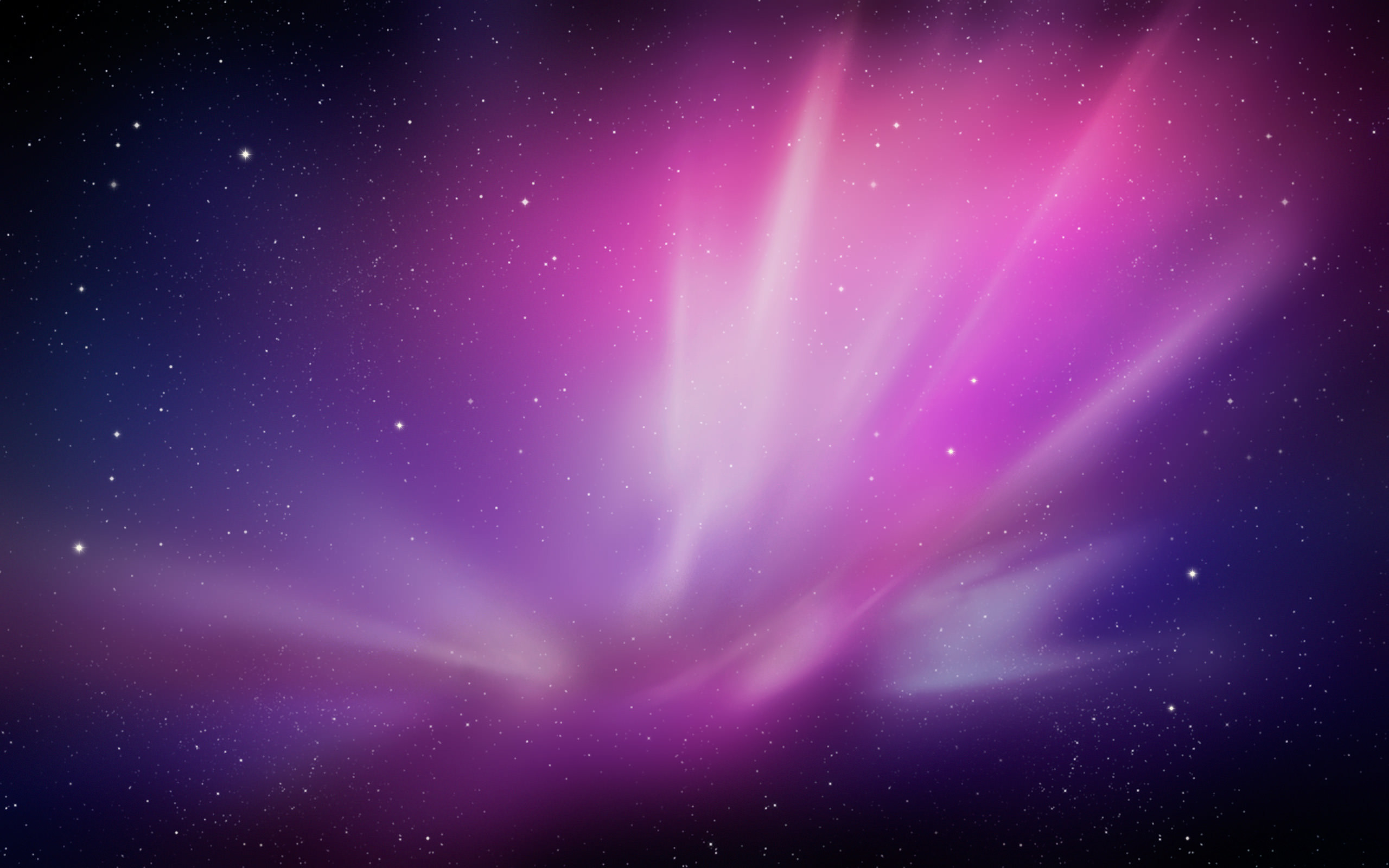 Mac OS X Leopard, Aurora, Spazio, Viola, 2K, sfondo per PC e portatile