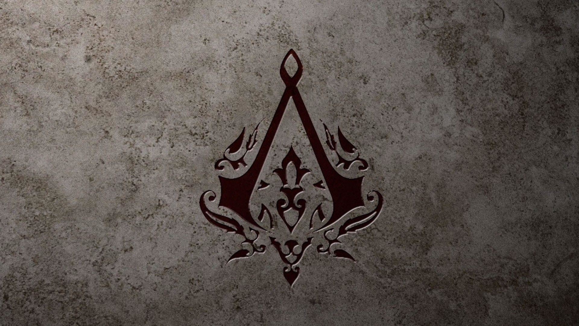 Simbolo degli Assassini, Assassin's Creed, Sfondo texture, Full HD, wallpaper per portatile