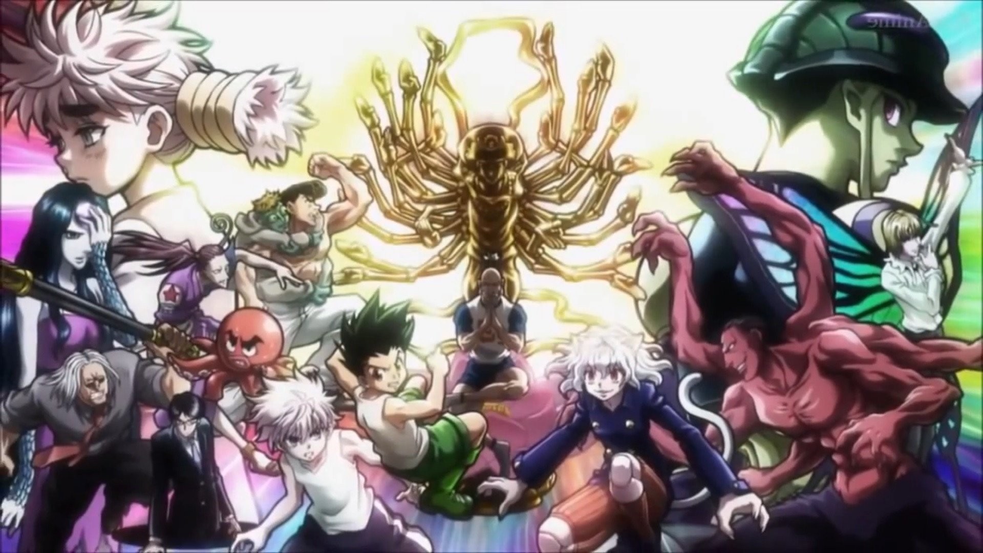 Hunter x Hunter, Meruem, Isaac Netero, Personaggi, Anime, 1920x1080, wallpaper desktop