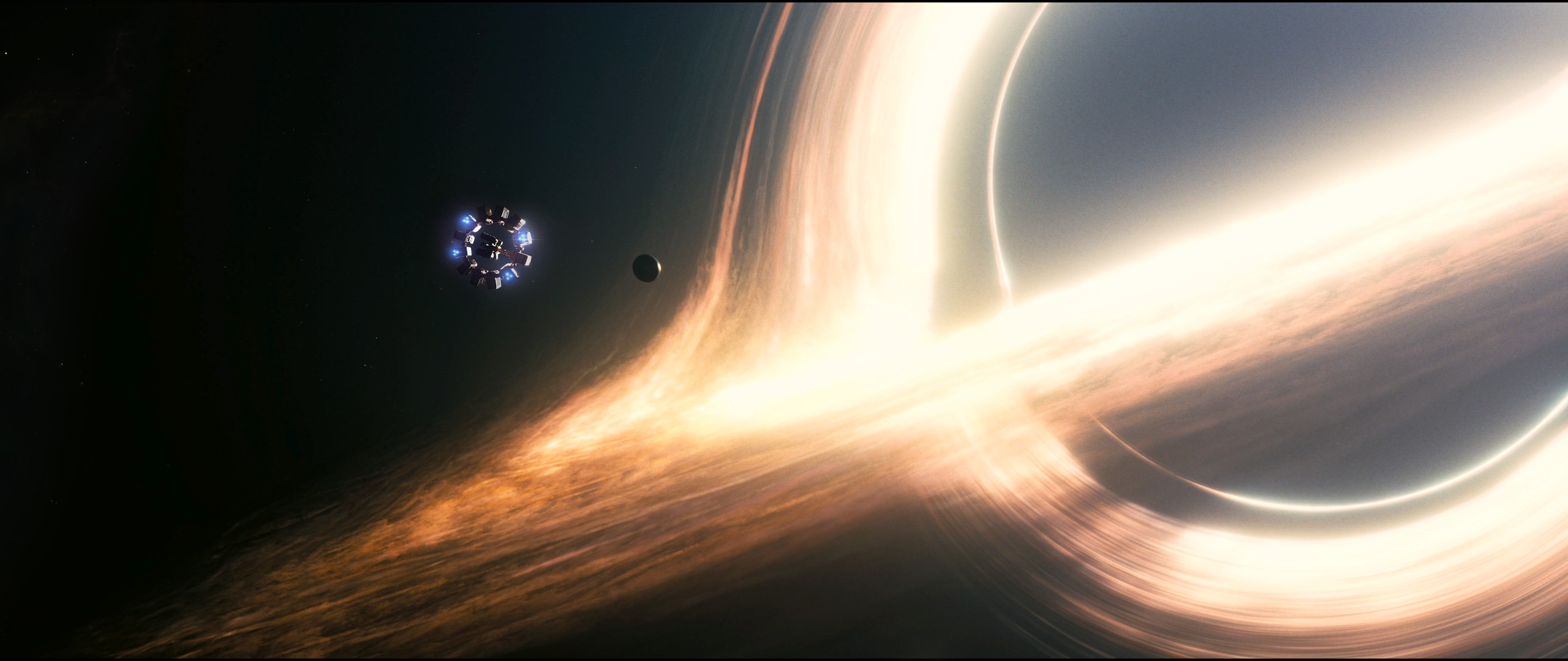 Gargantua, Interstellar, Buco nero, Endurance, Spazio, Full HD, sfondo Windows 11