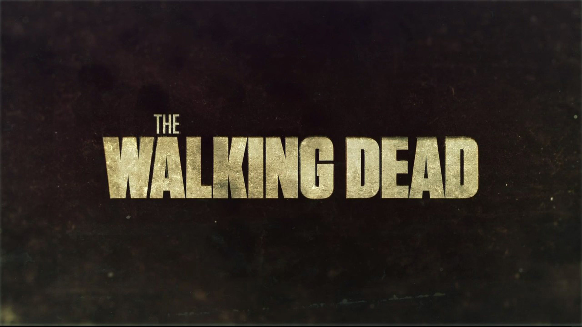 The Walking Dead, Logo, Titolo, Sfondo scuro, Full HD, wallpaper per computer
